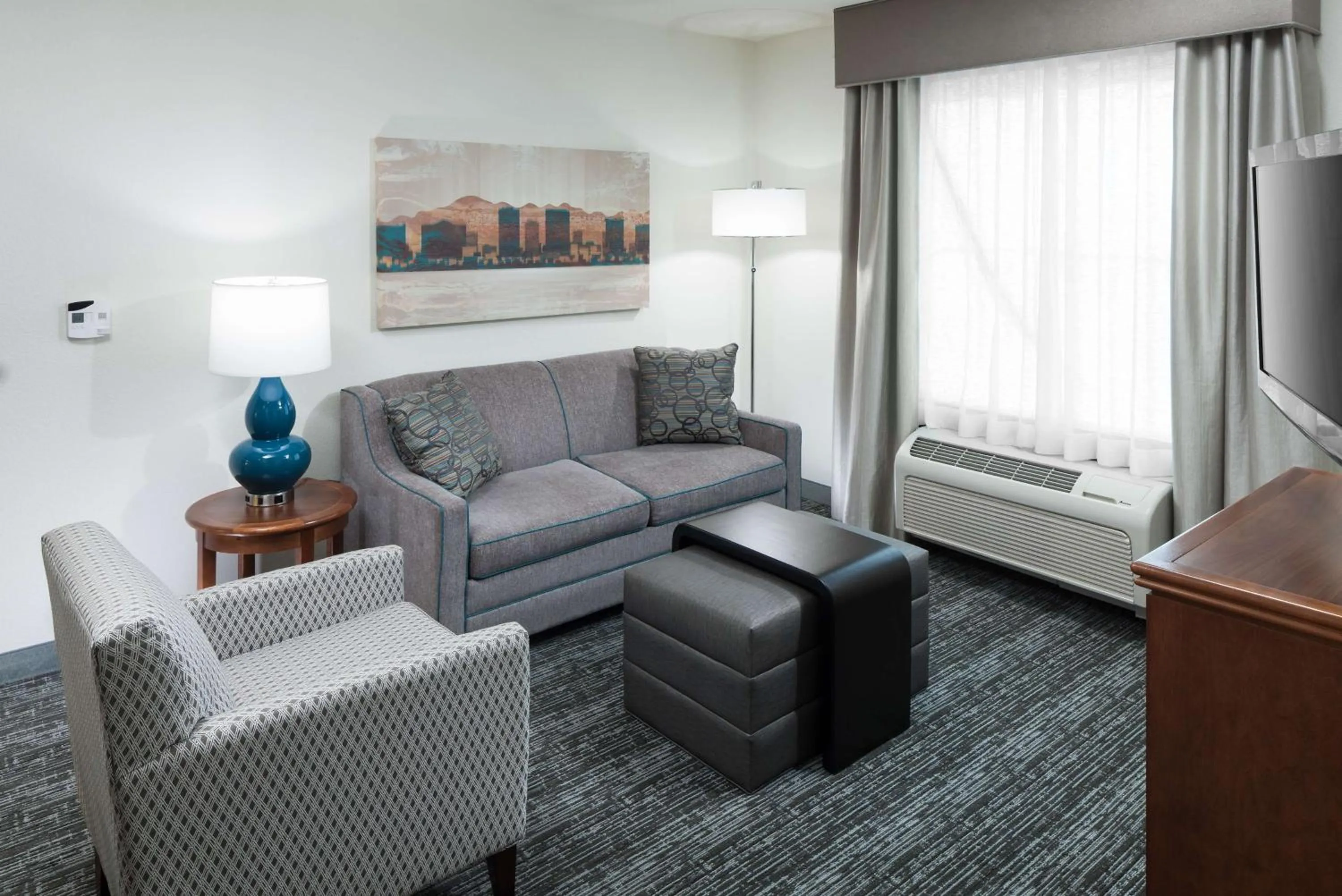Living room in Homewood Suites by Hilton El Paso Airport