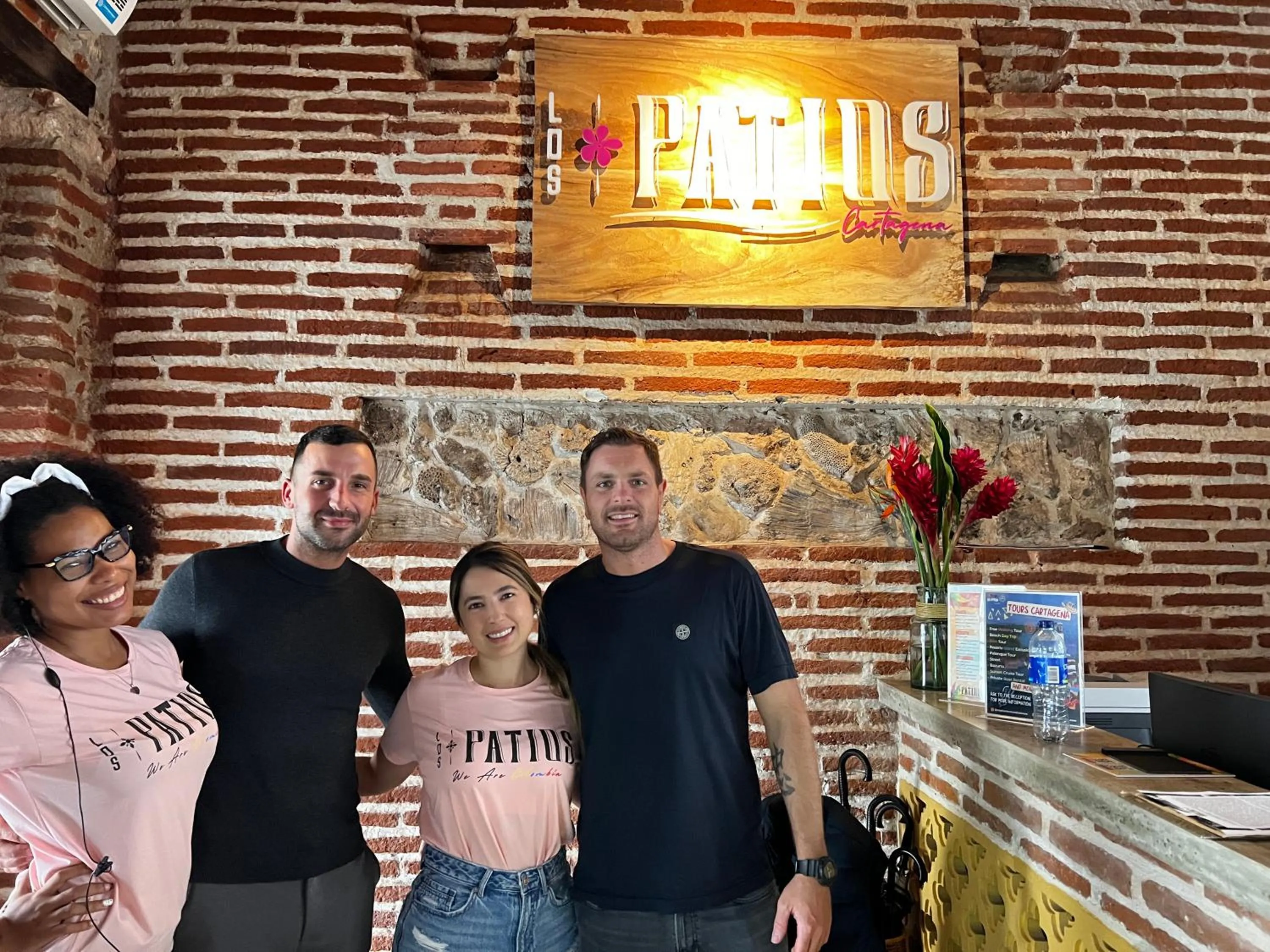 Staff in Los Patios Hostel