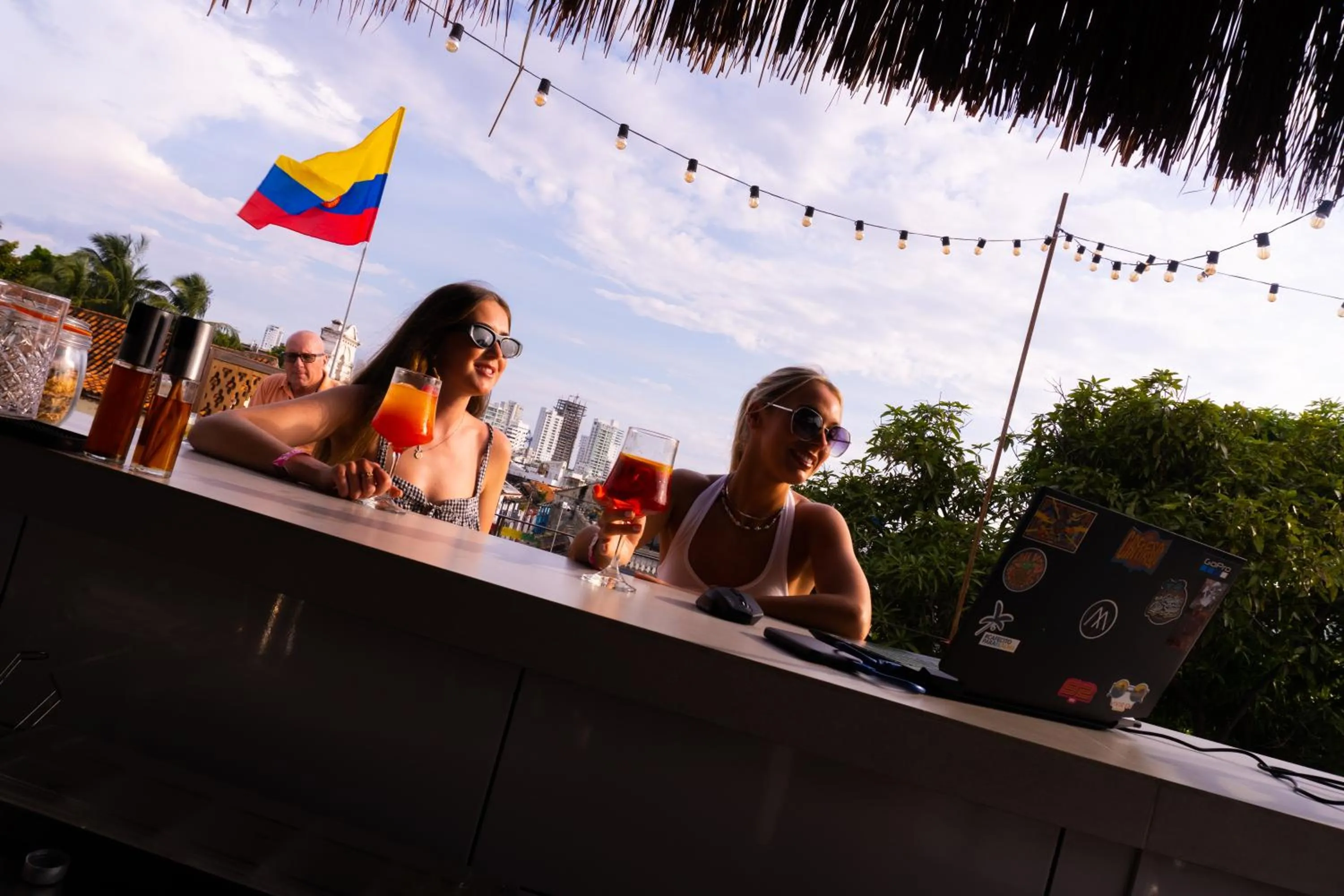 Drinks in Los Patios Hostel