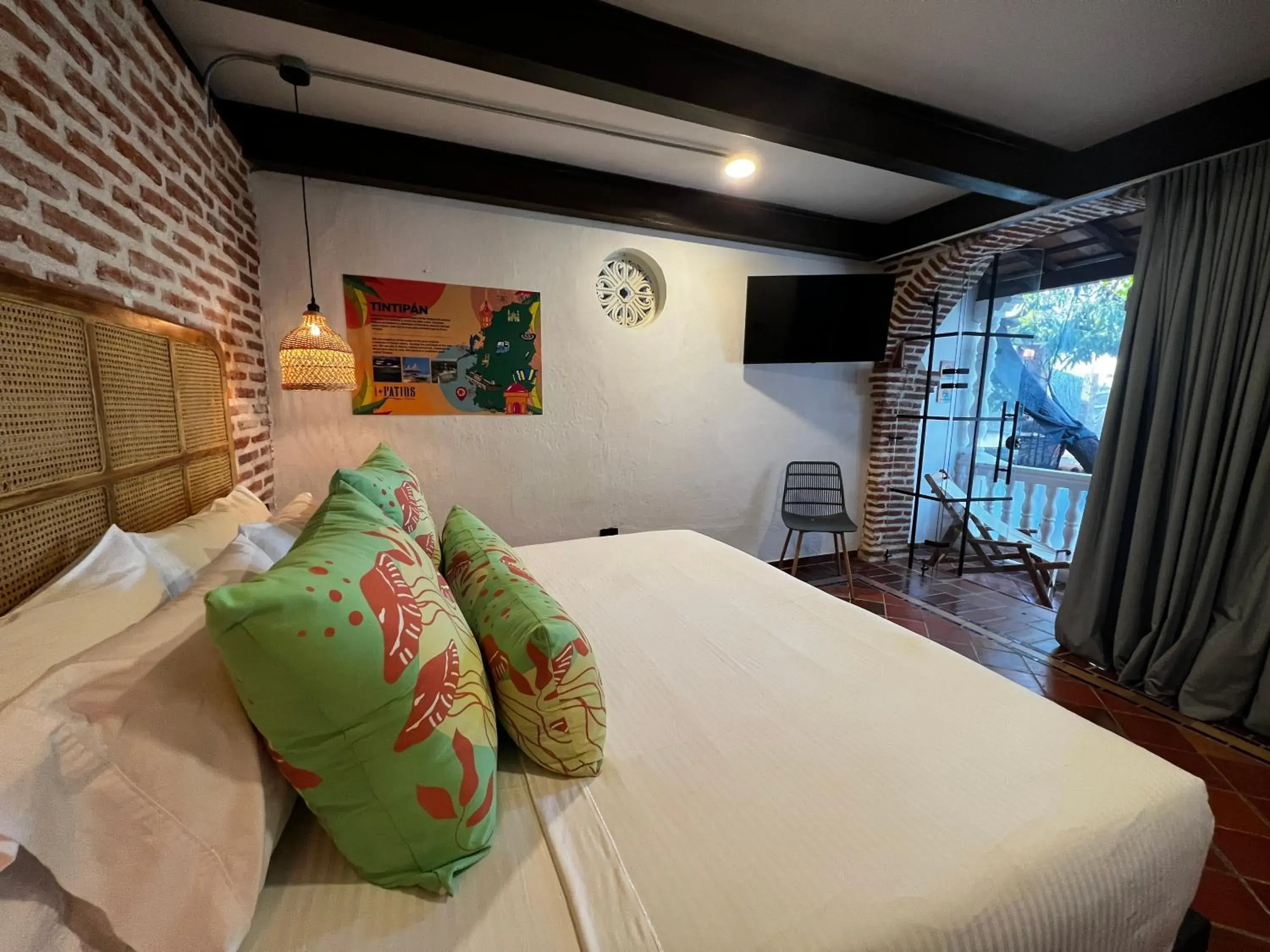 Superior King Room in Los Patios Hostel Cartagena Superior King Room in Los Patios Hostel Cartagena
