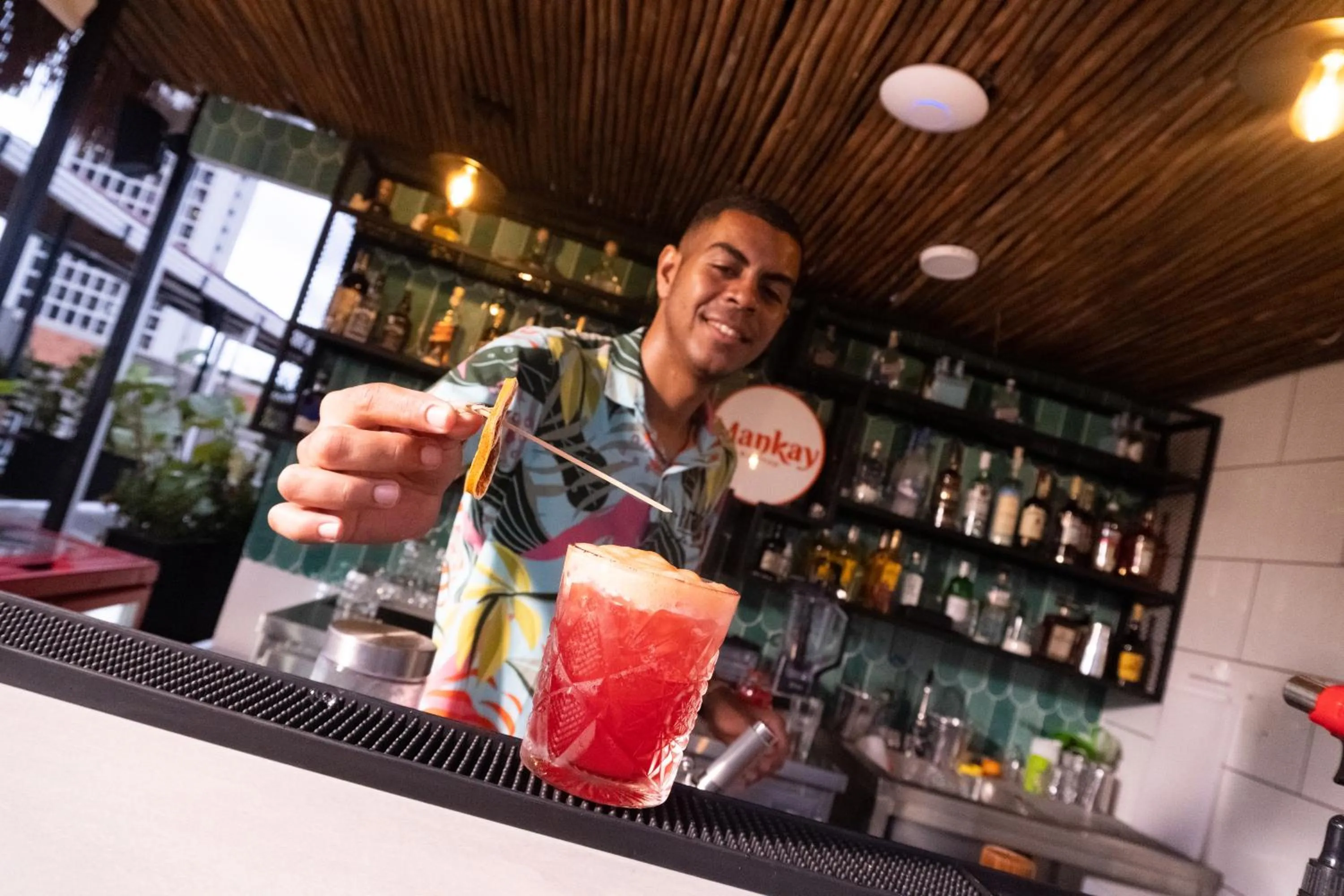 Drinks in Los Patios Hostel