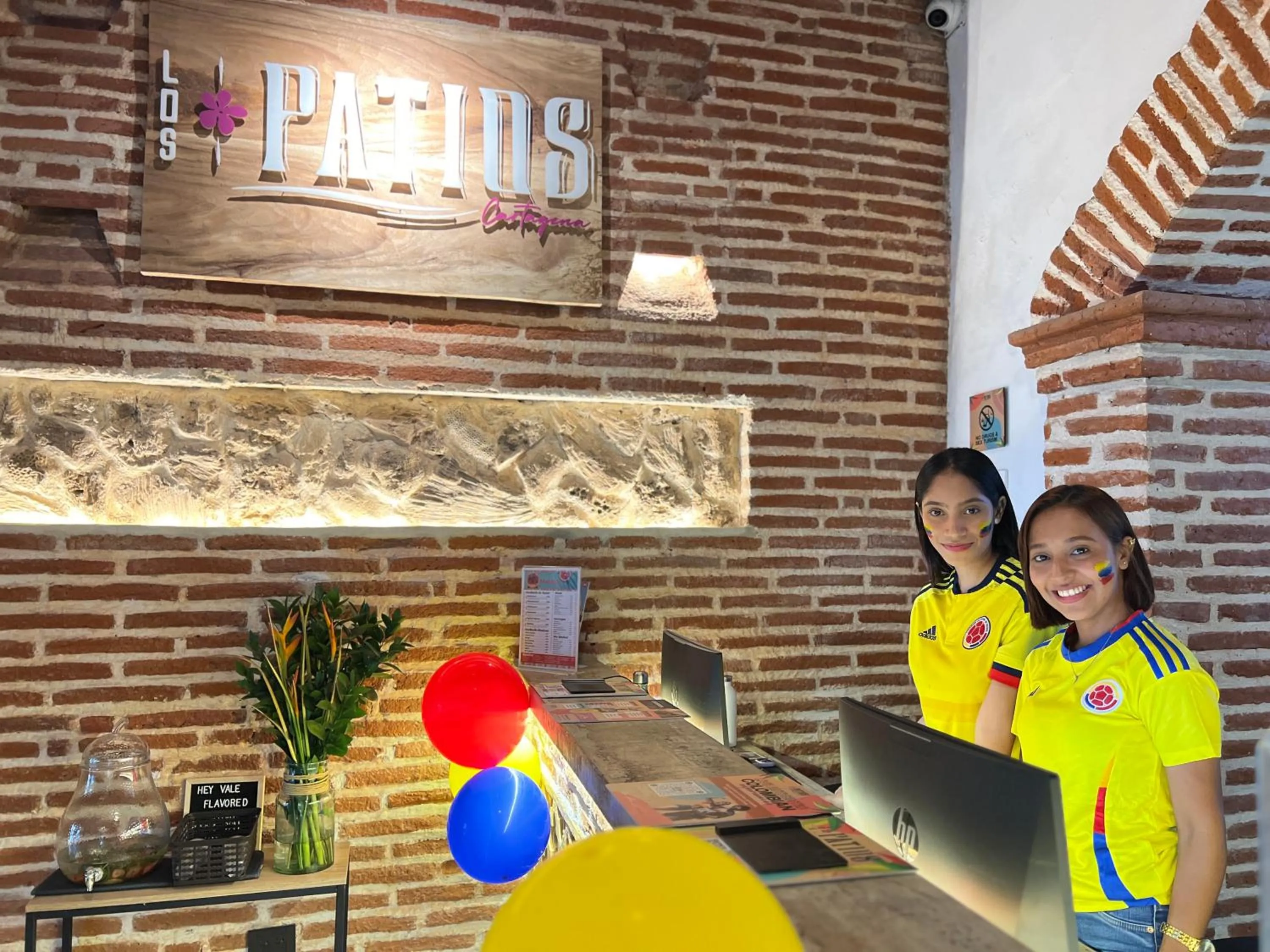 Staff in Los Patios Hostel