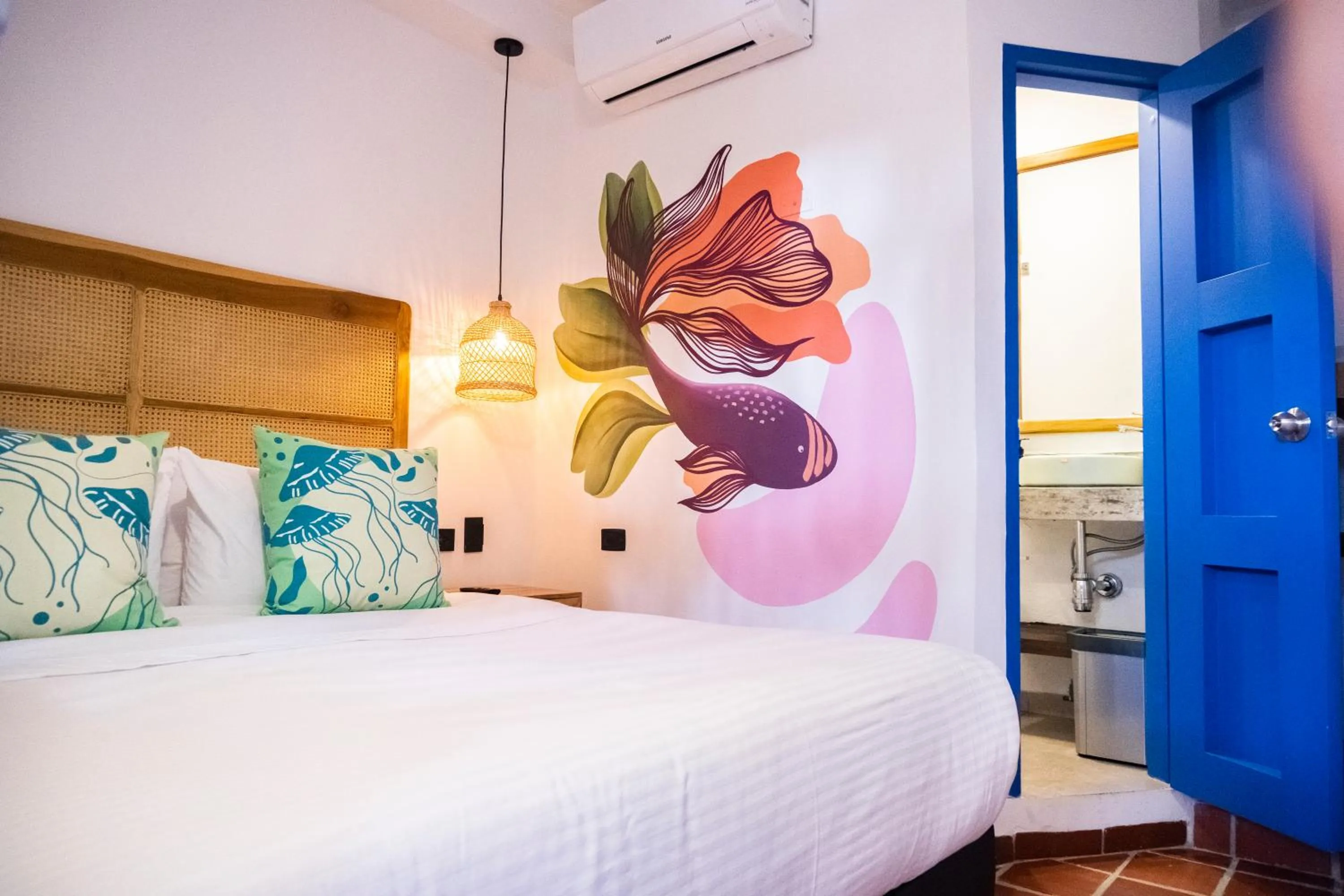 Bedroom, Bed in Los Patios Hostel