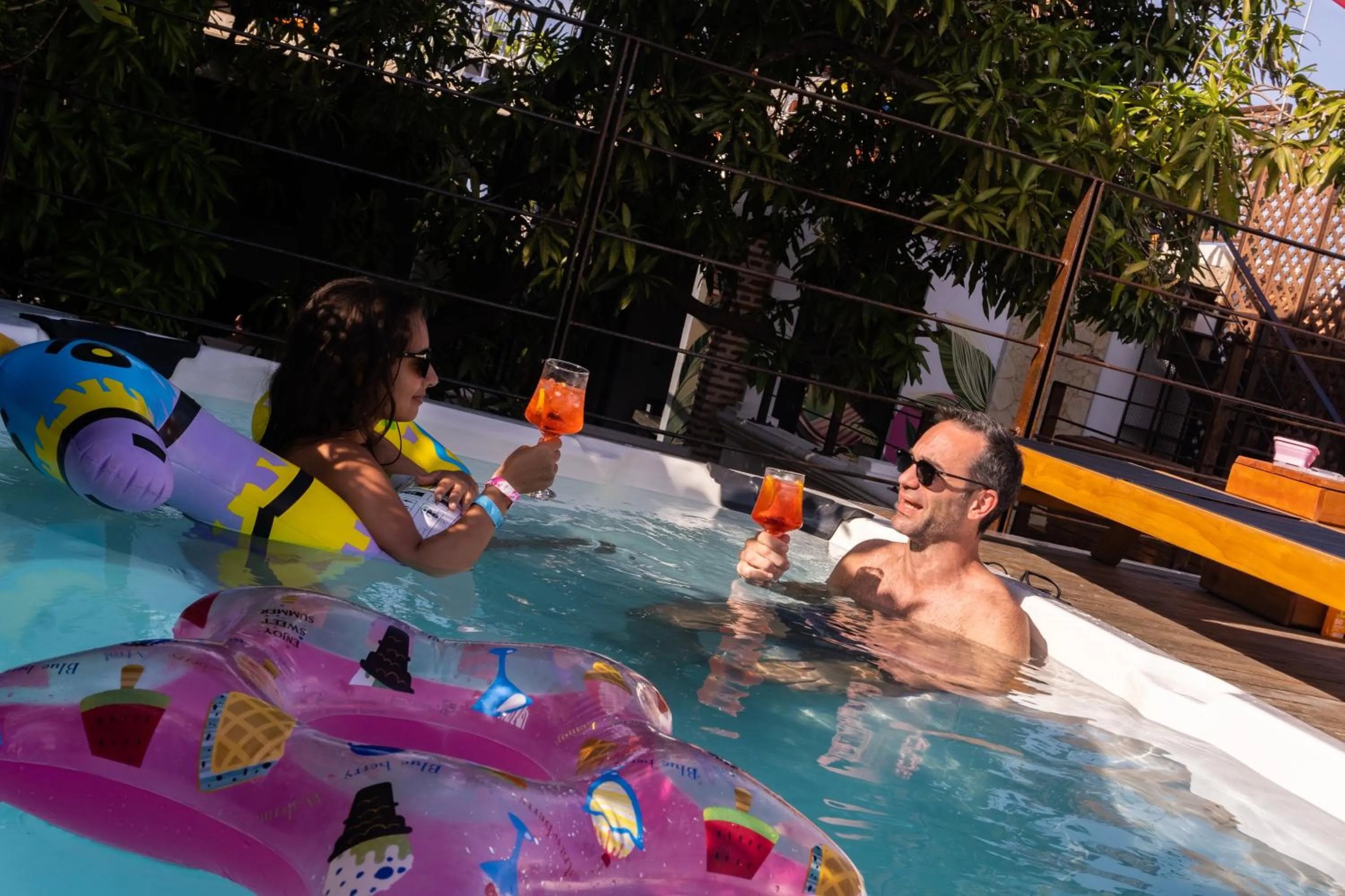 People in Los Patios Hostel