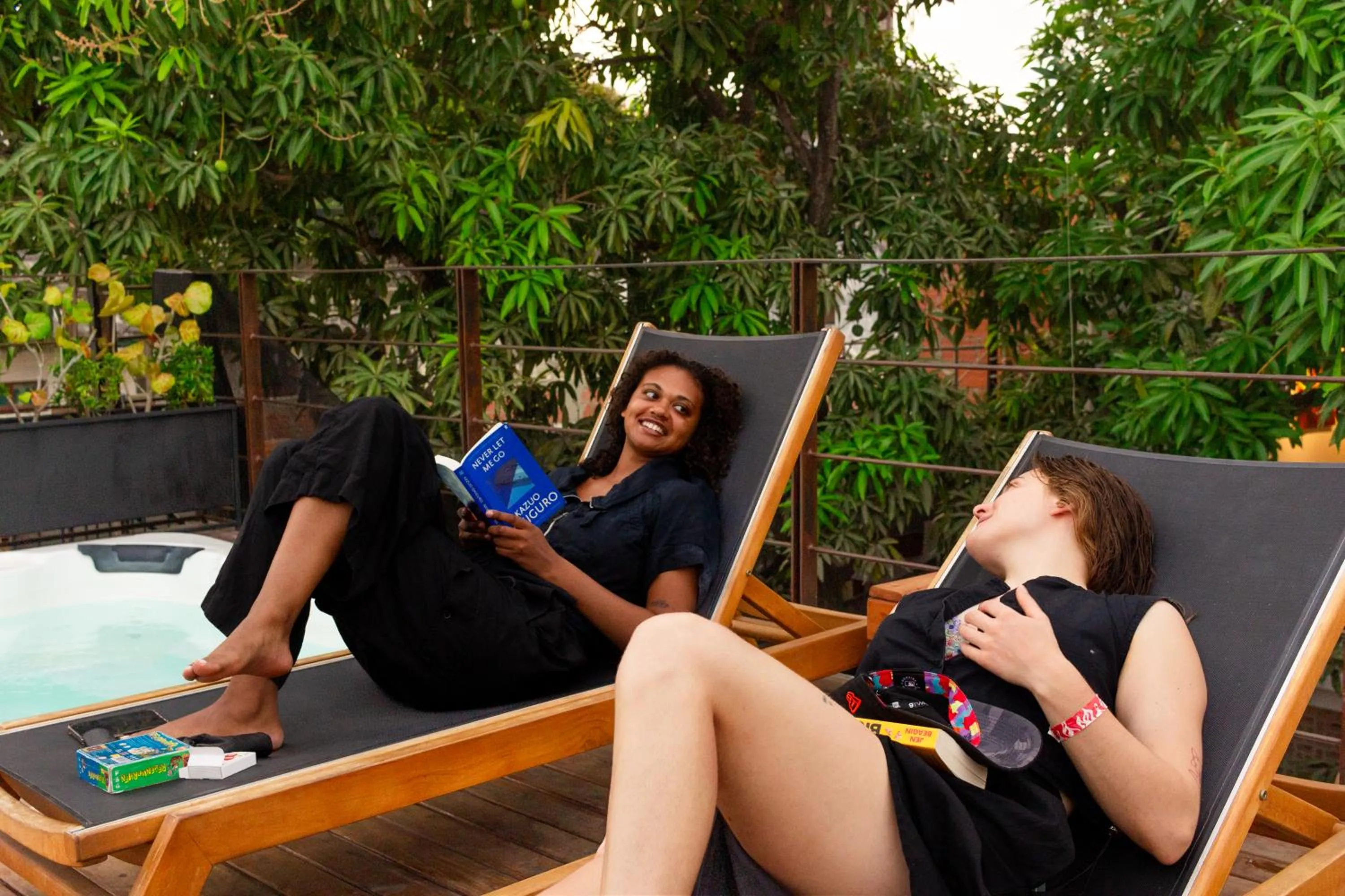 Garden in Los Patios Hostel
