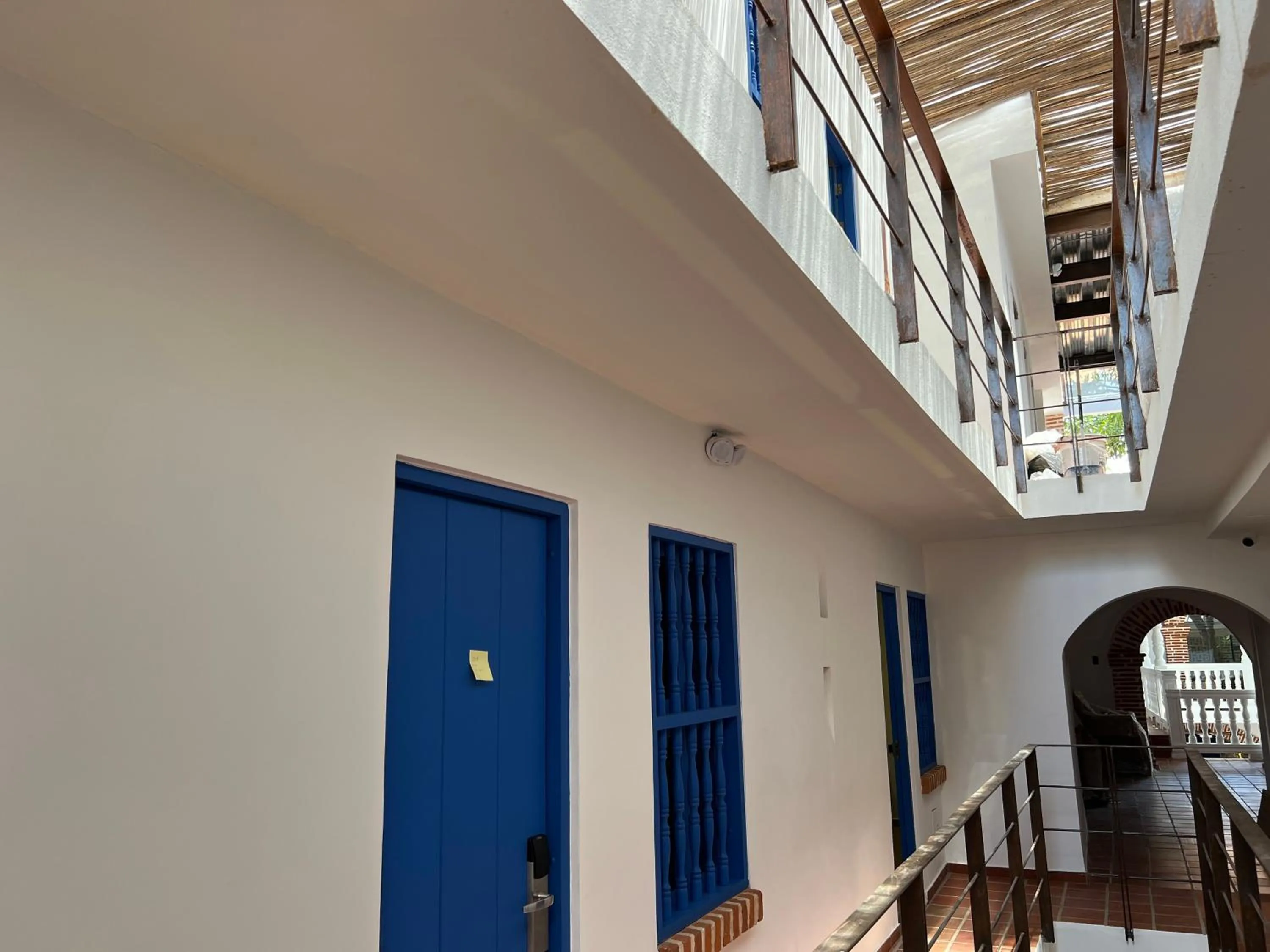 Property building in Los Patios Hostel