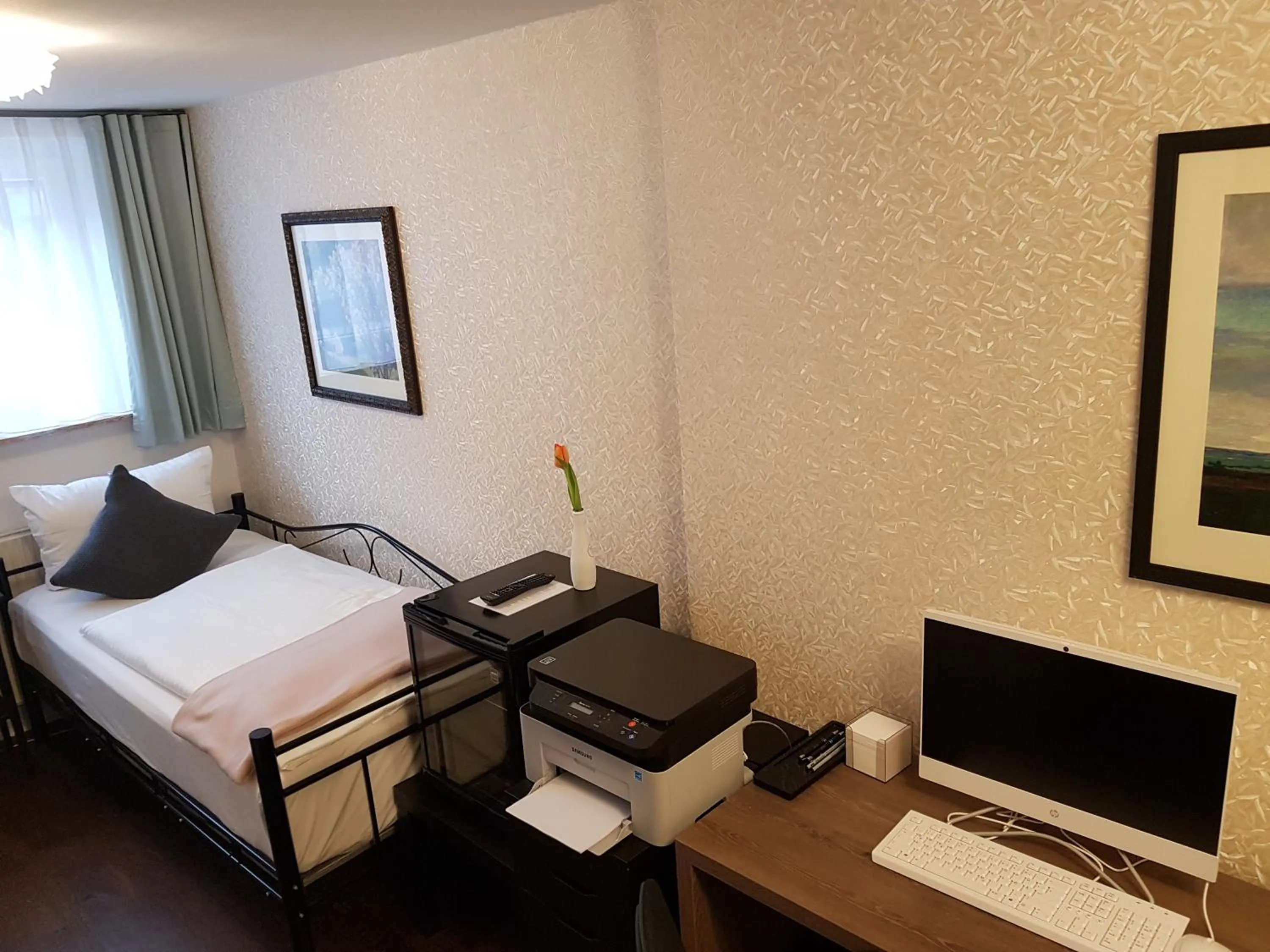 Bed in Monopol Boutique Hotel