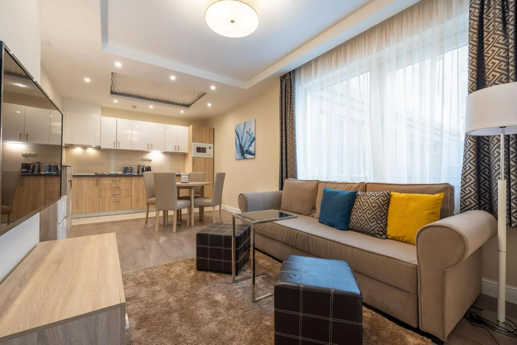 Living room in Silver Crown Hotel & Residence, Palace Quarter