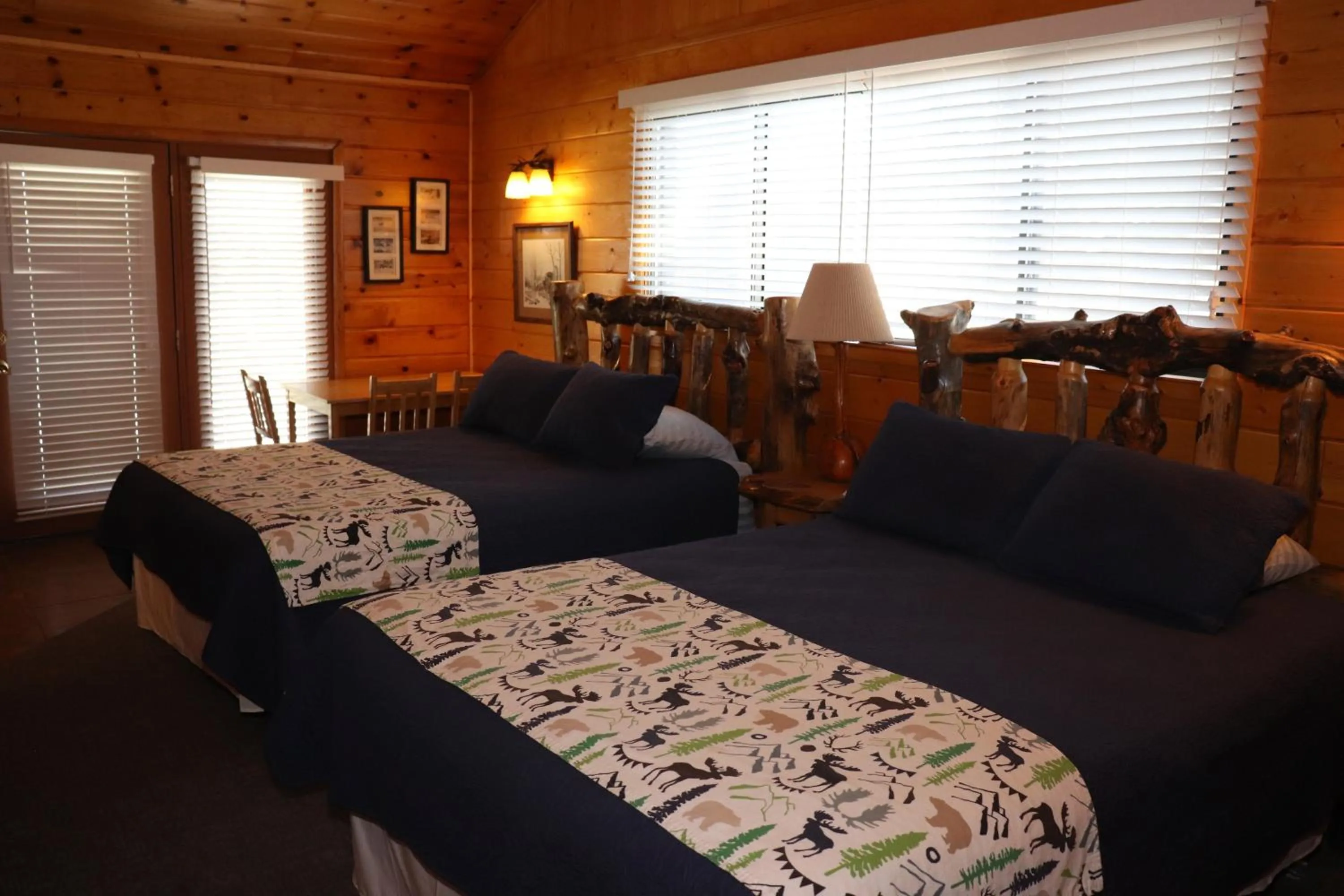 Bed in Yellowstone Valley Inn