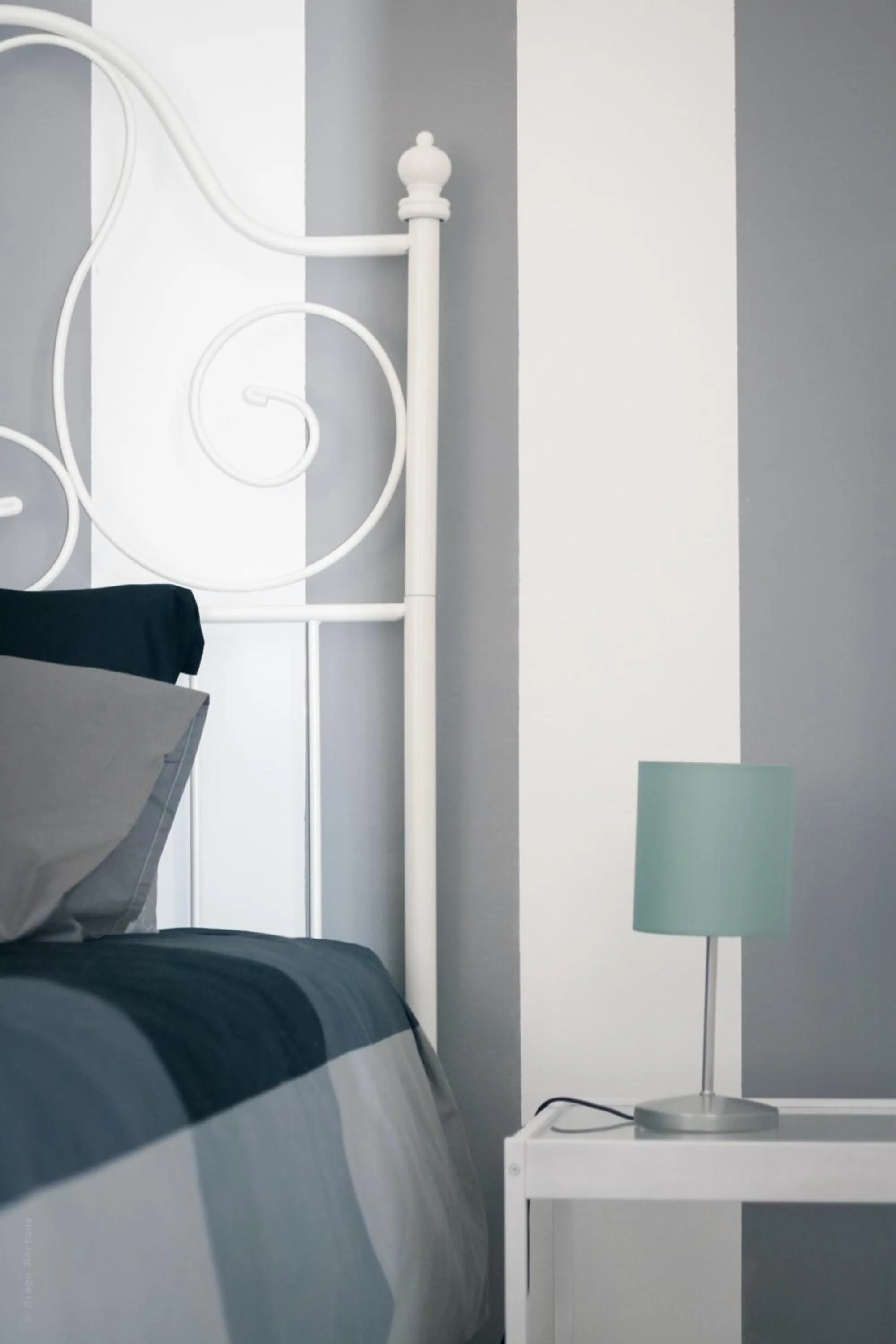 Decorative detail, Bed in Le stanze di Alicam