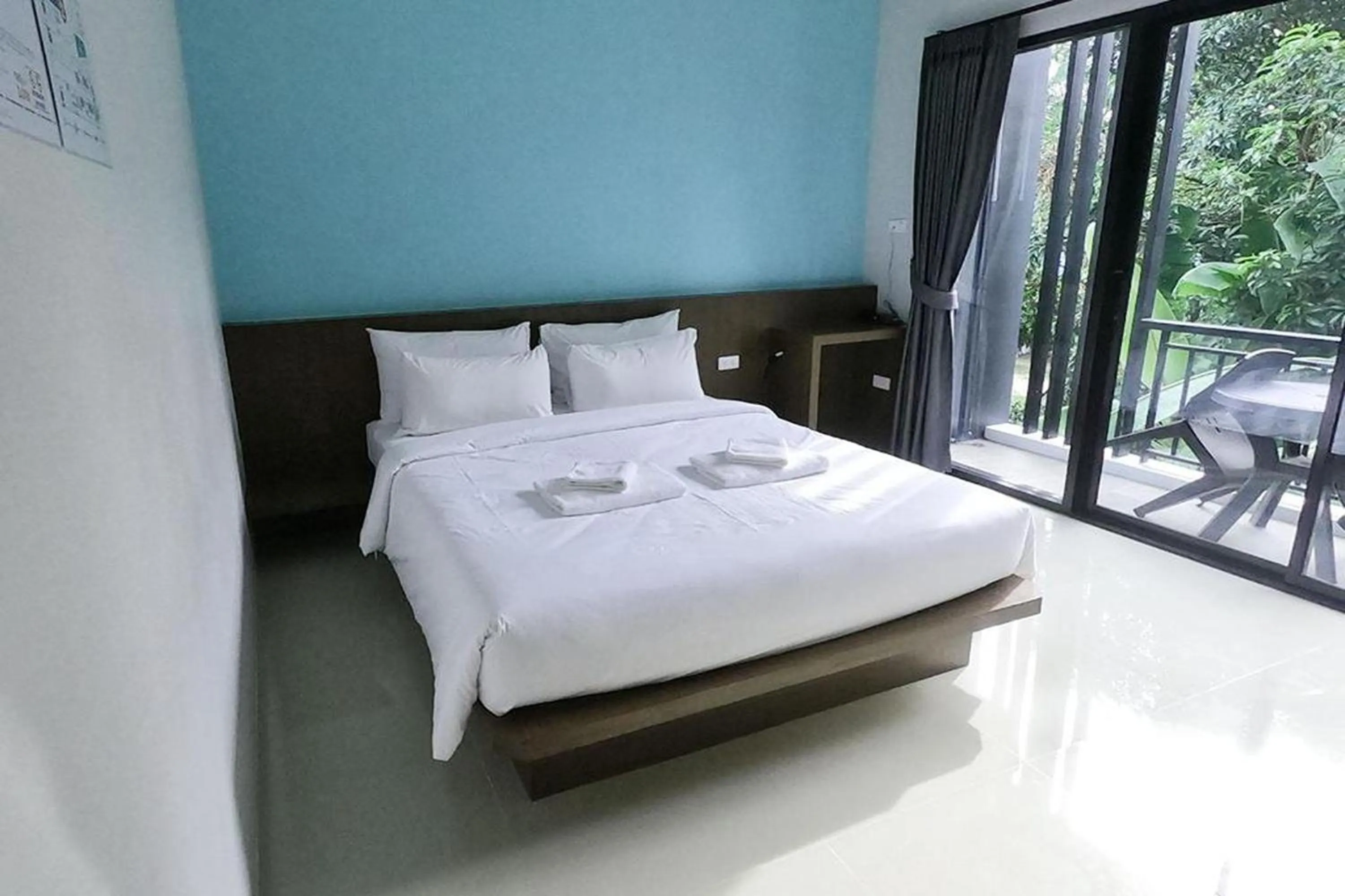 Bed in Friendly Hotel Krabi
