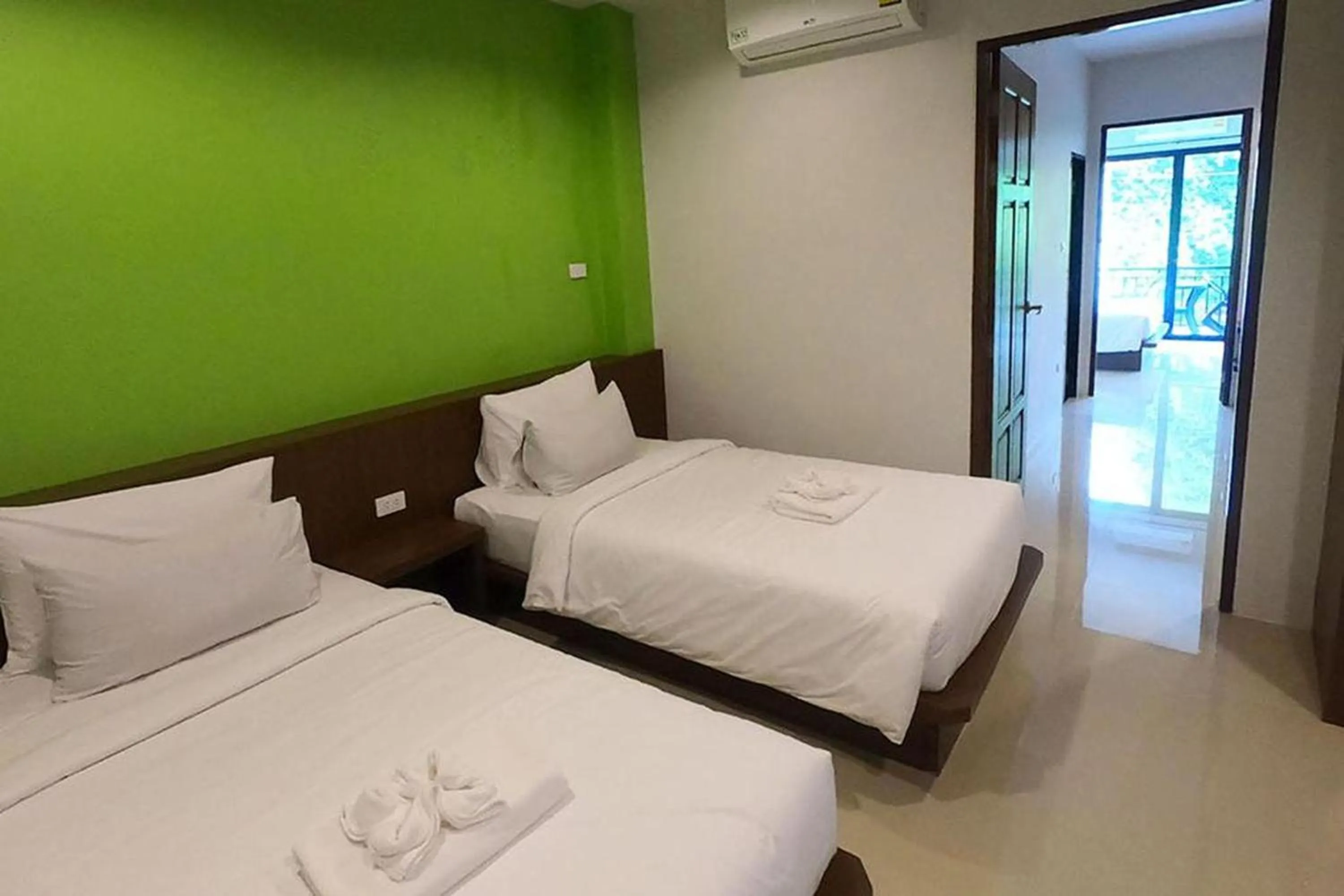 Bedroom, Bed in Friendly Hotel Krabi