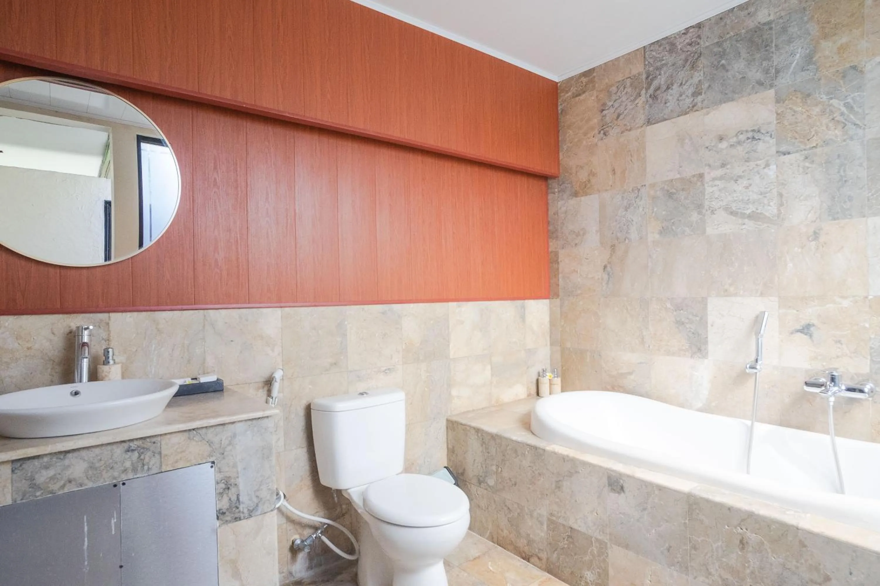 Shower in The Awan Villas Seminyak