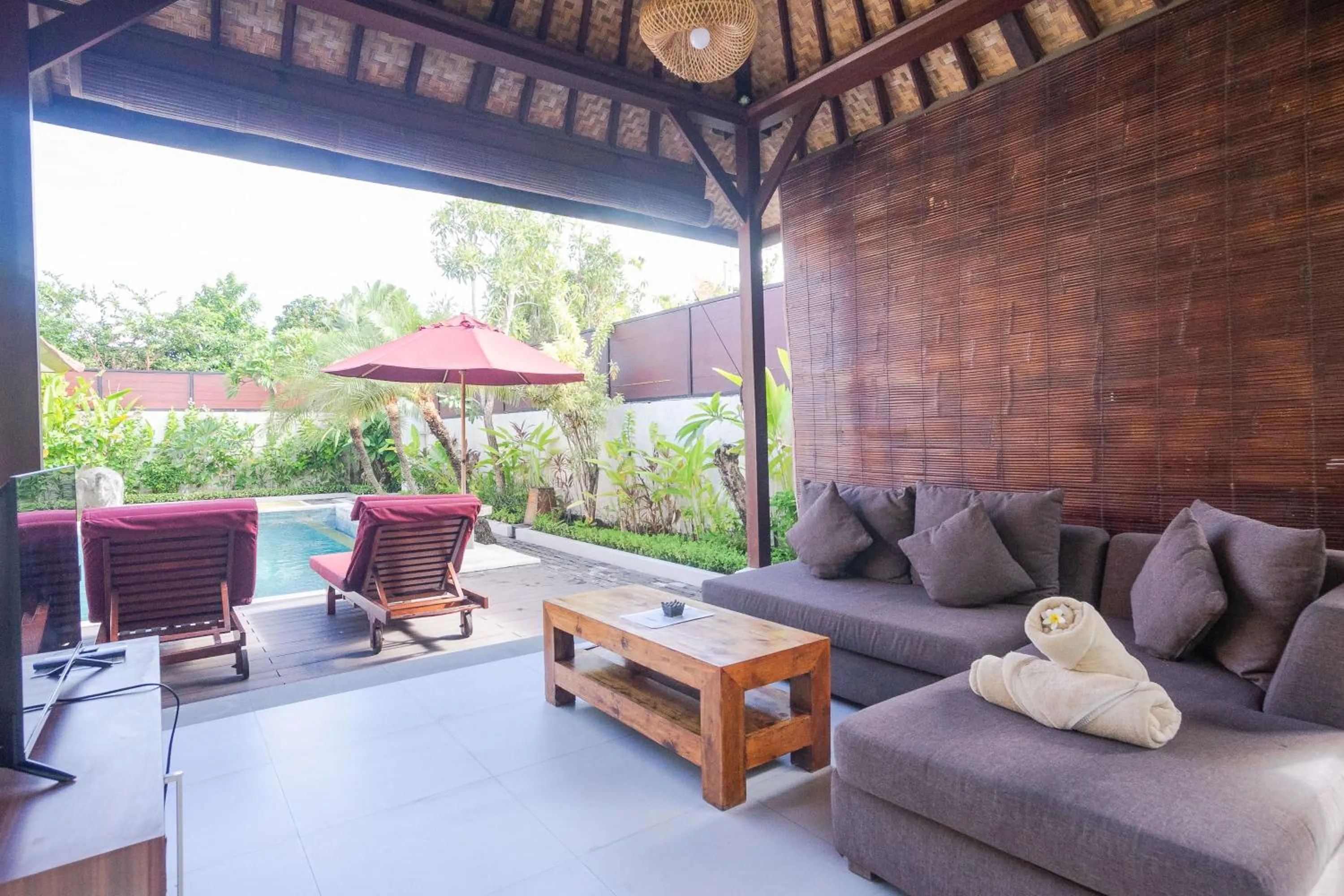 Patio in The Awan Villas Seminyak