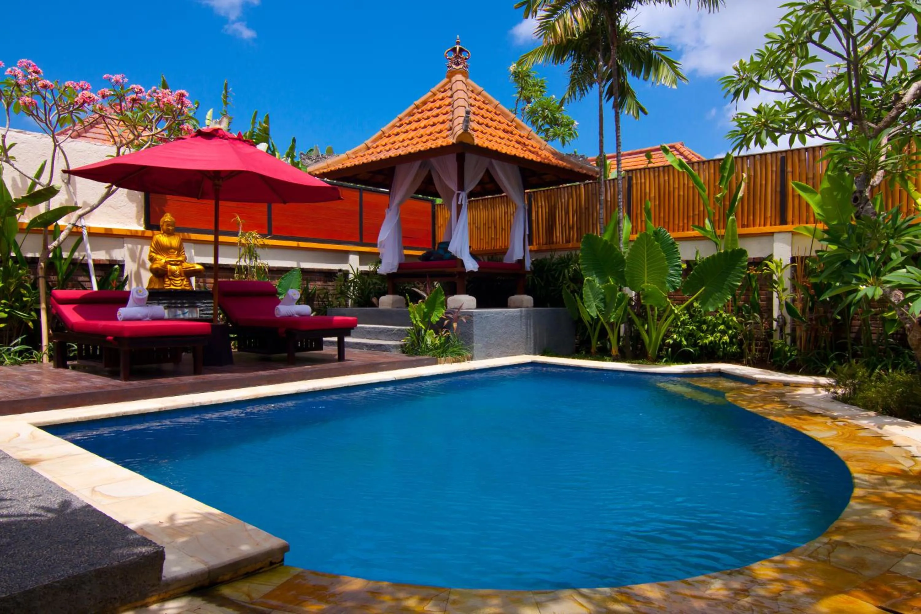 Swimming pool in The Awan Villas Seminyak