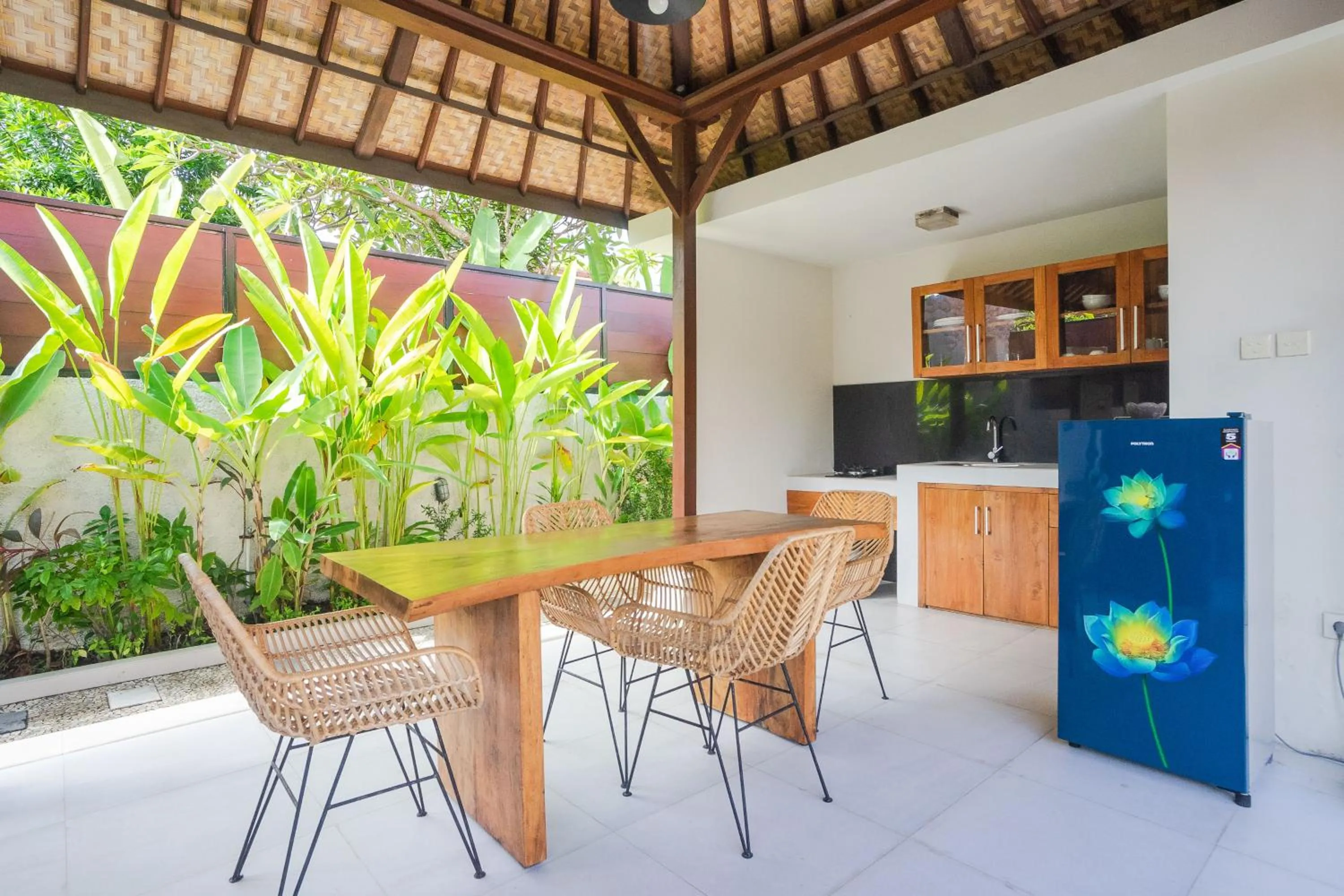 Patio in The Awan Villas Seminyak