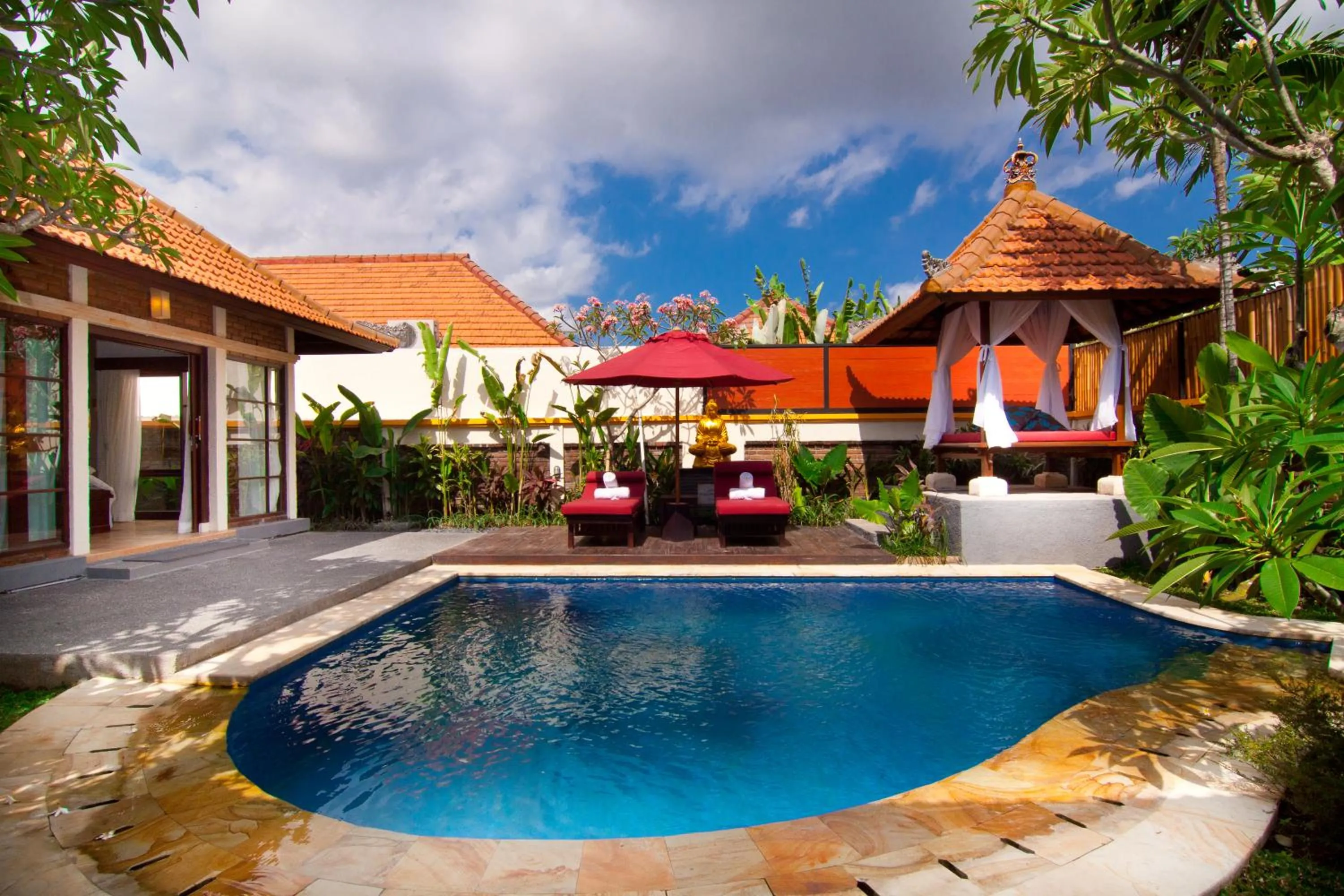 Swimming pool in The Awan Villas Seminyak