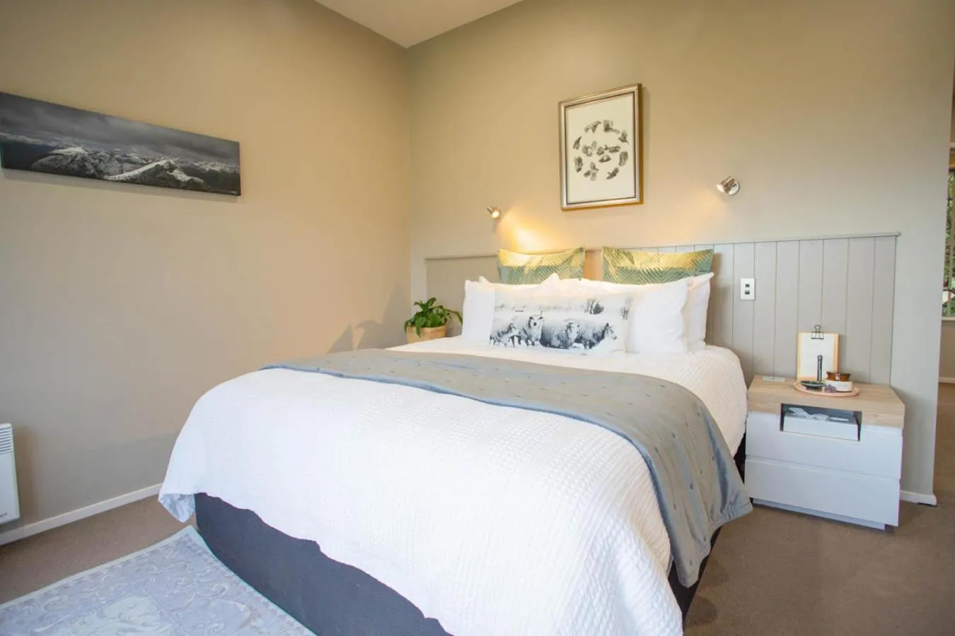 Bed in Dunluce Boutique B&B