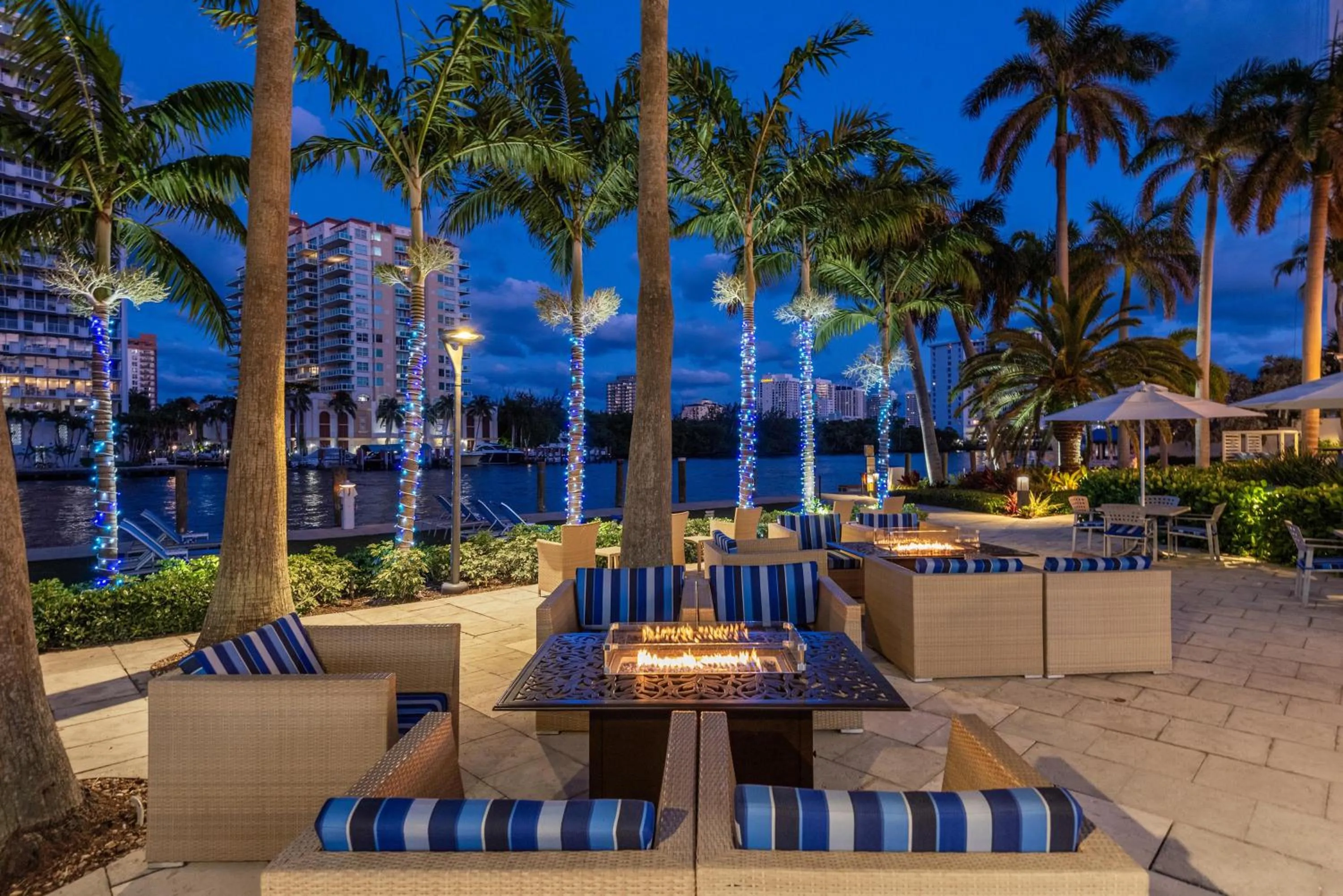 Patio in GALLERY One - A DoubleTree Suites by Hilton Hotel