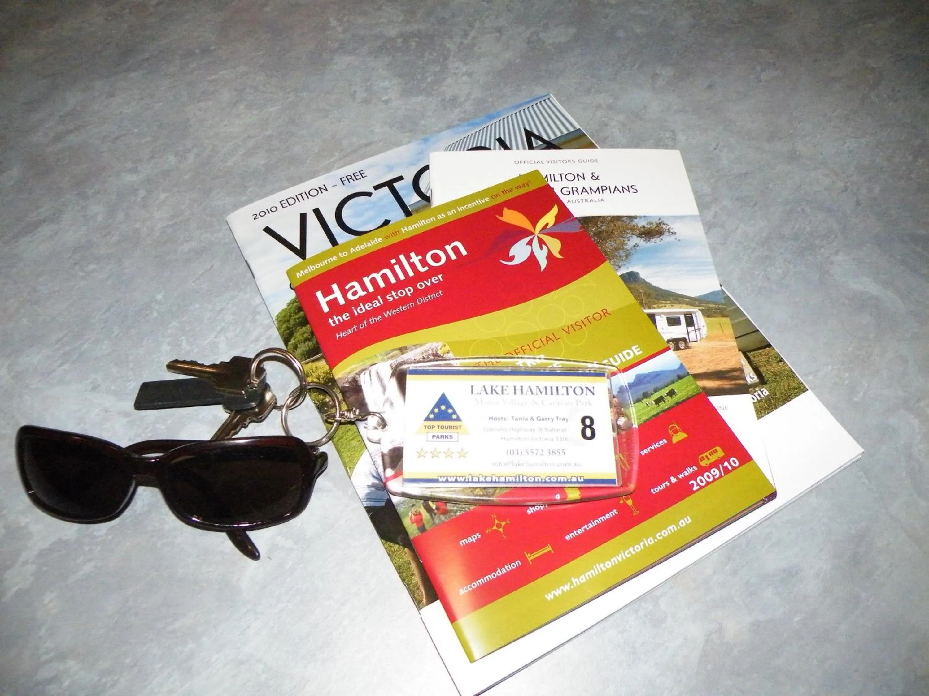 Property logo or sign in Lake Hamilton Motor Village and Caravan Park