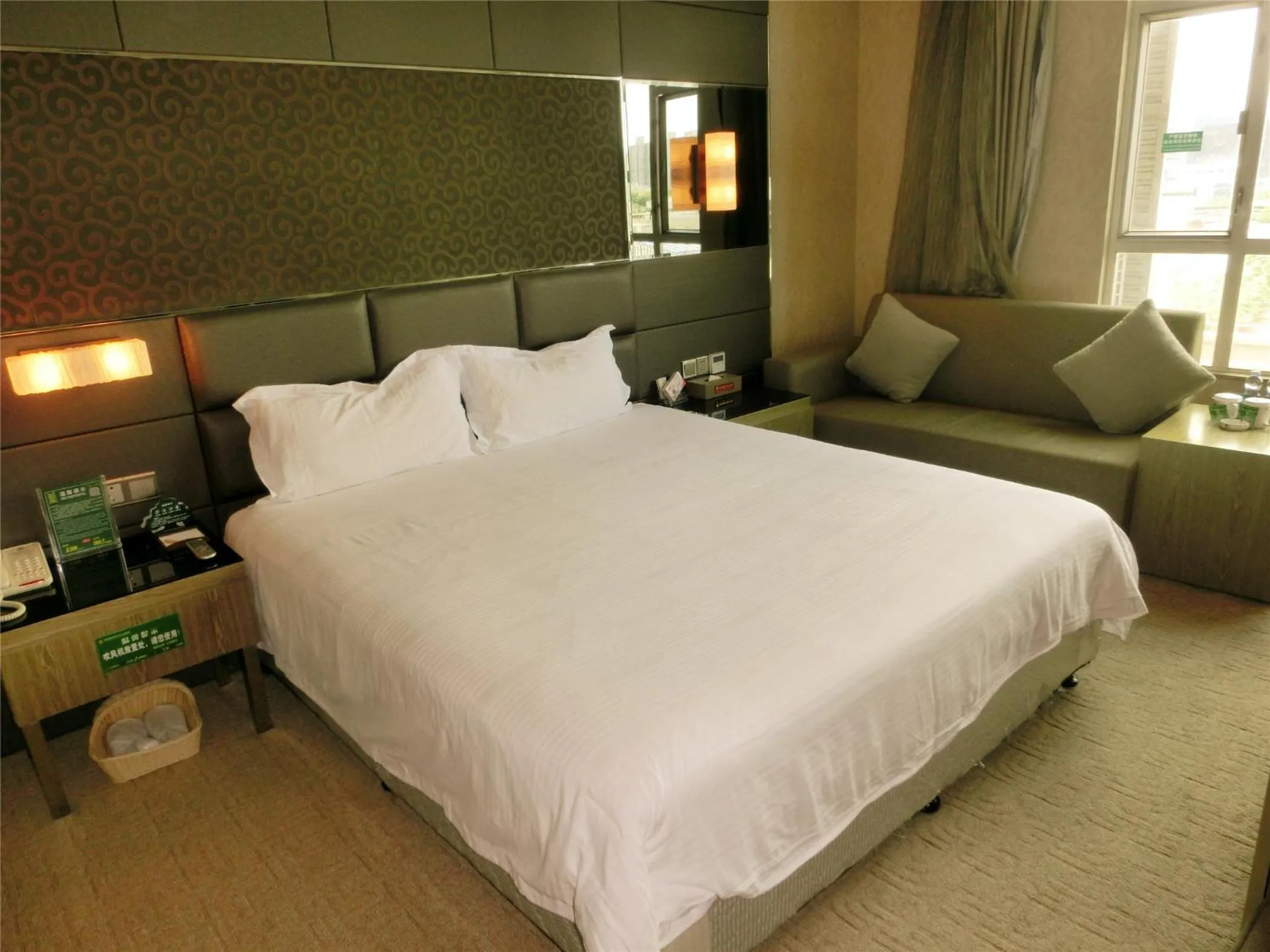Bedroom in Greentree Alliance Shenzhen Shekou Sea World Hotel