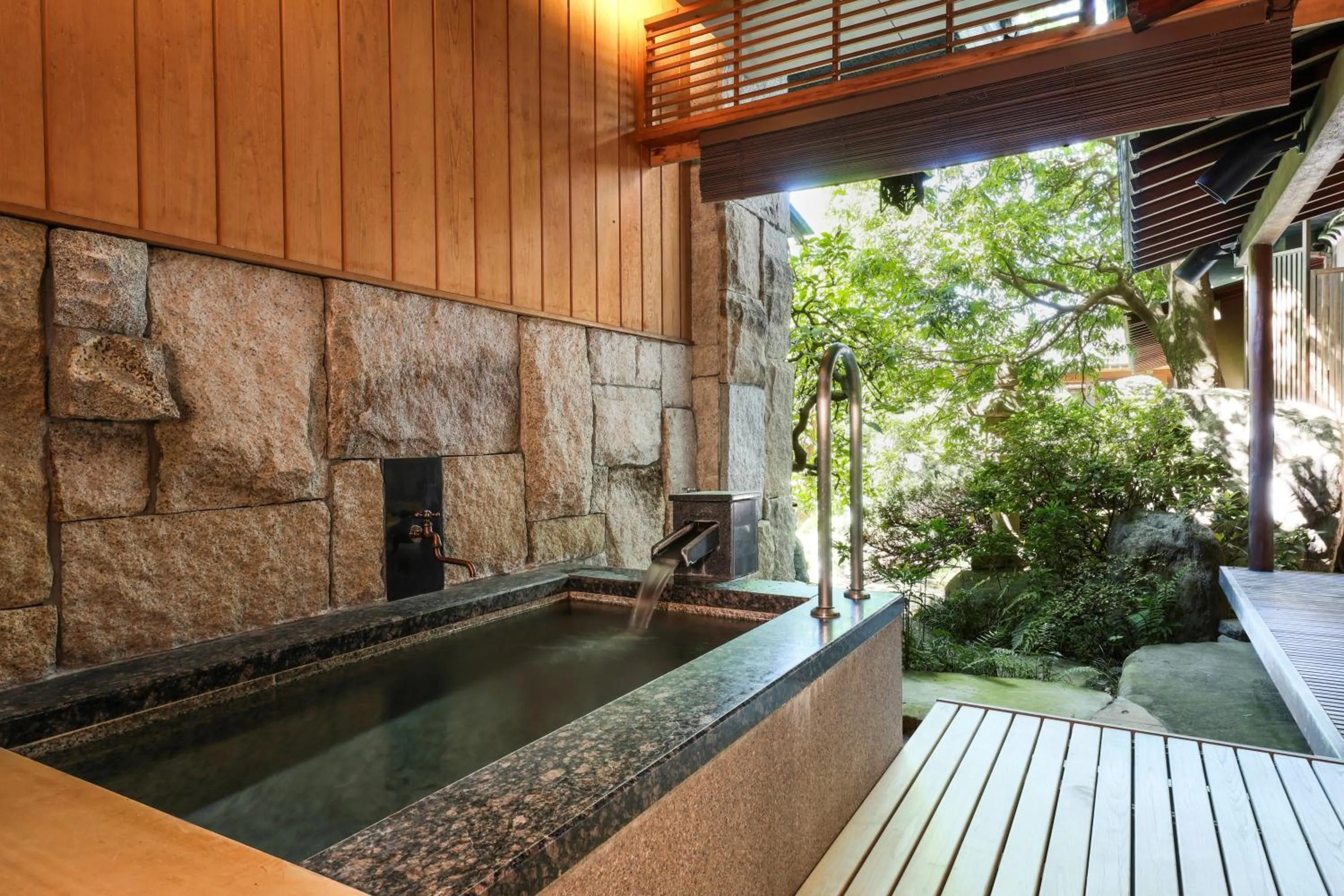 Garden in Beautiful Japanese Garden Kagetsu