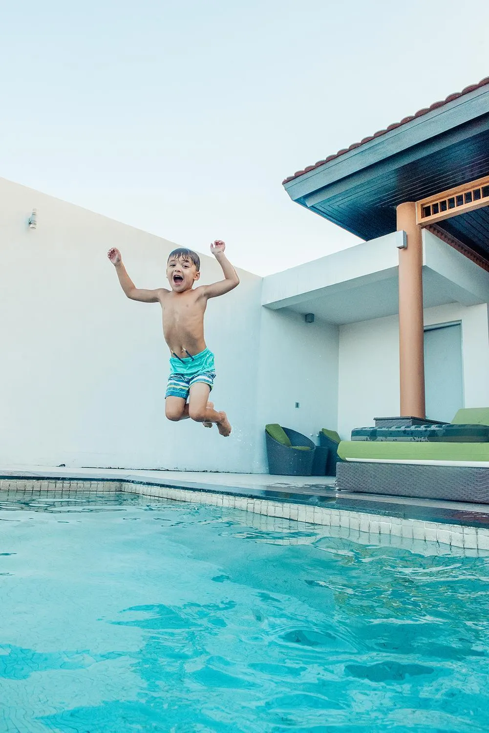 Pool view in Angsana Lang Co