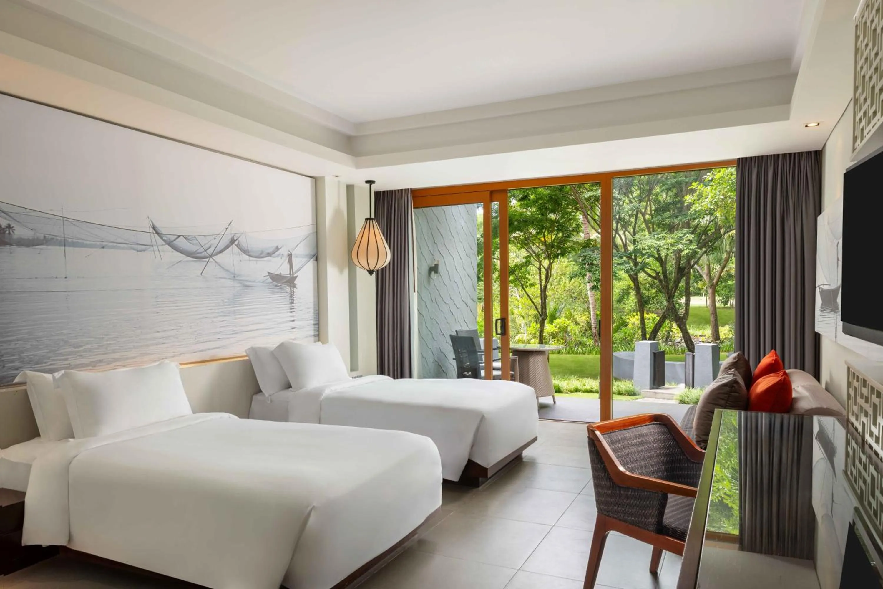 Bed in Angsana Lang Co