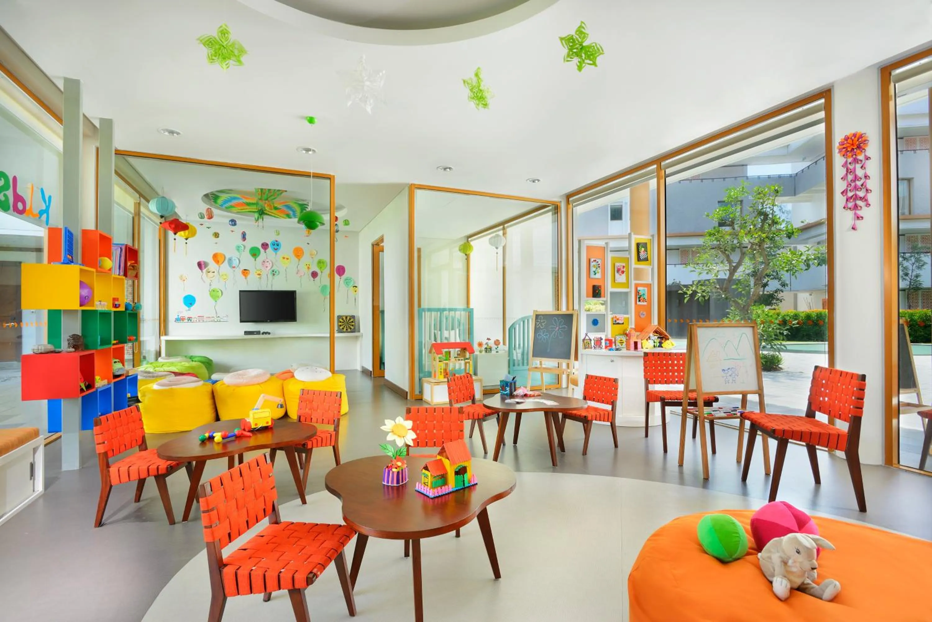 Children play ground in Angsana Lang Co