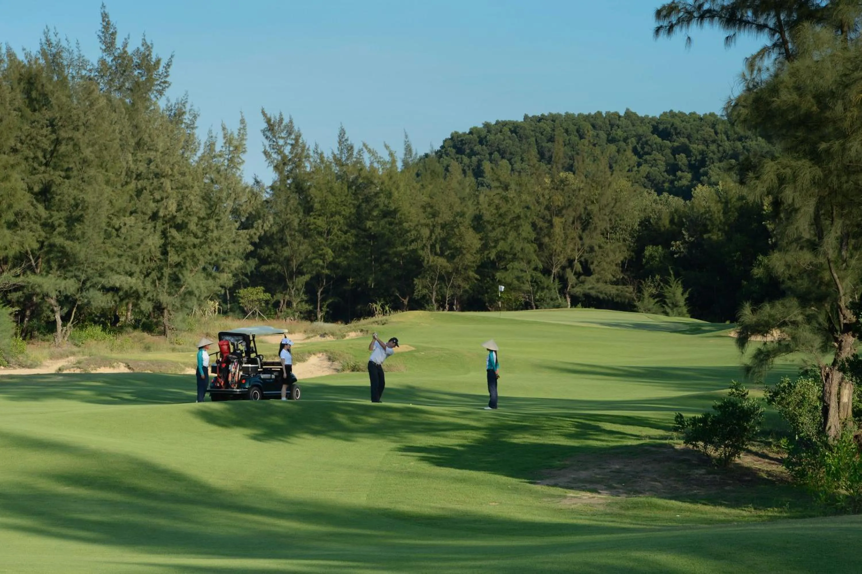 Golfcourse in Angsana Lang Co