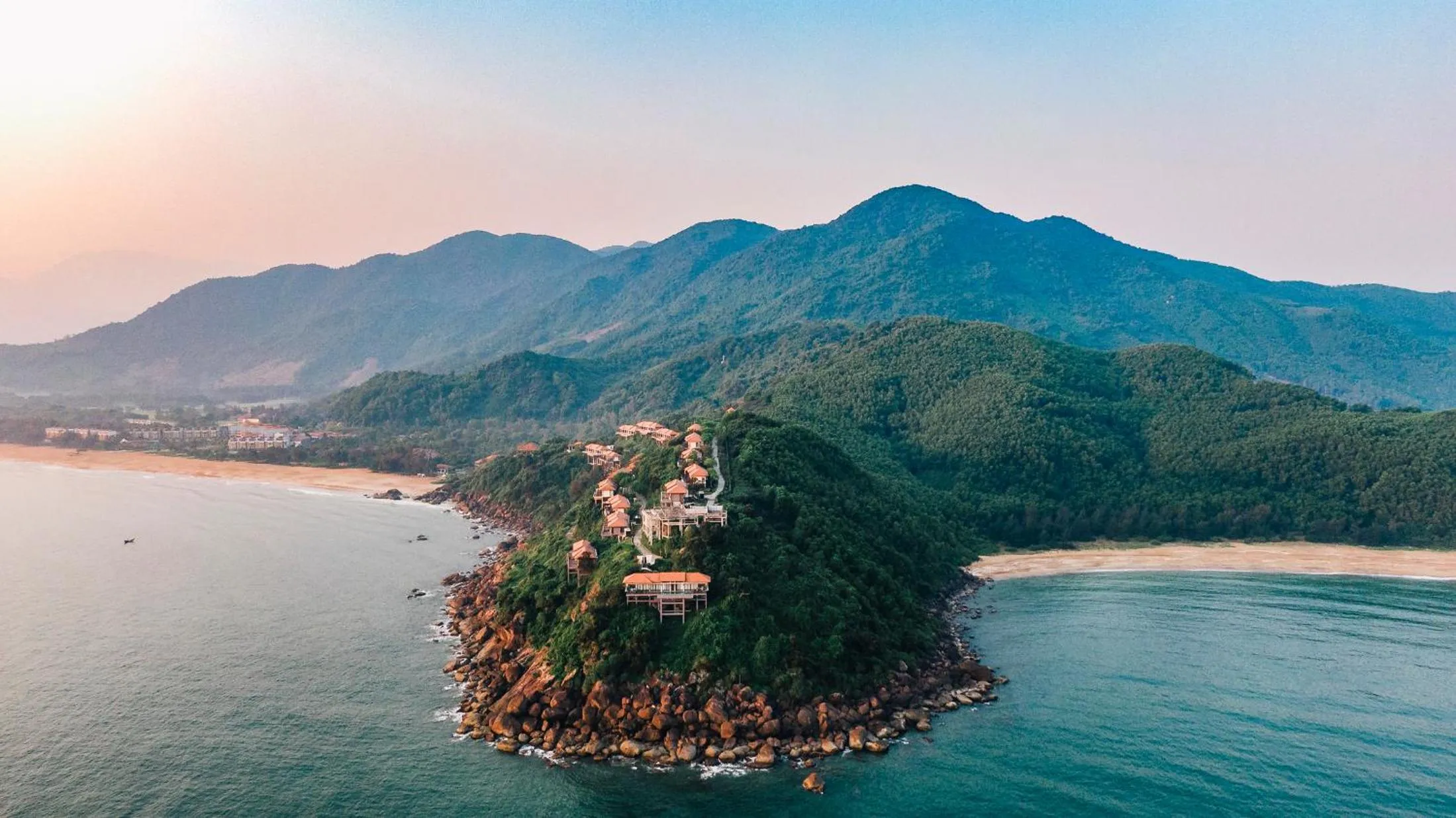 Bird's eye view in Banyan Tree Lang Co