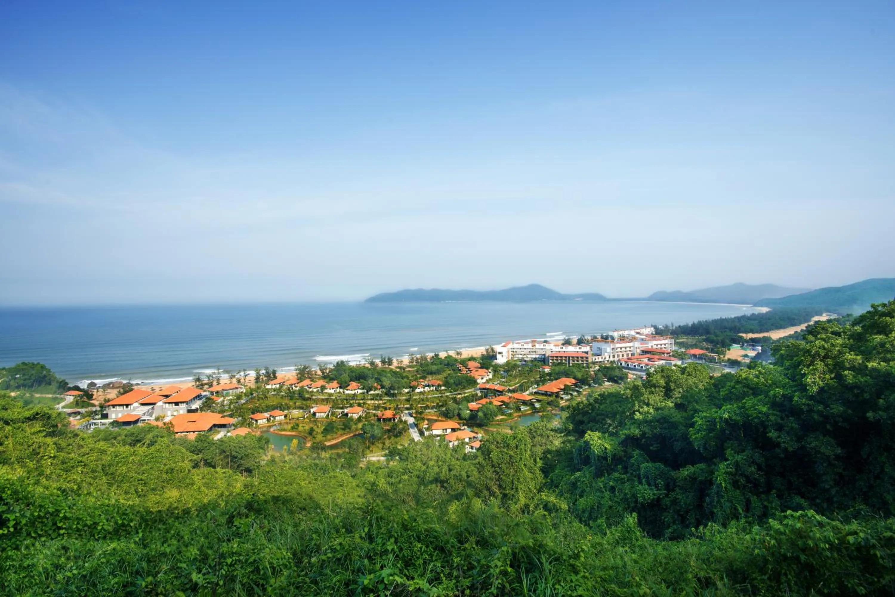 Bird's eye view in Banyan Tree Lang Co