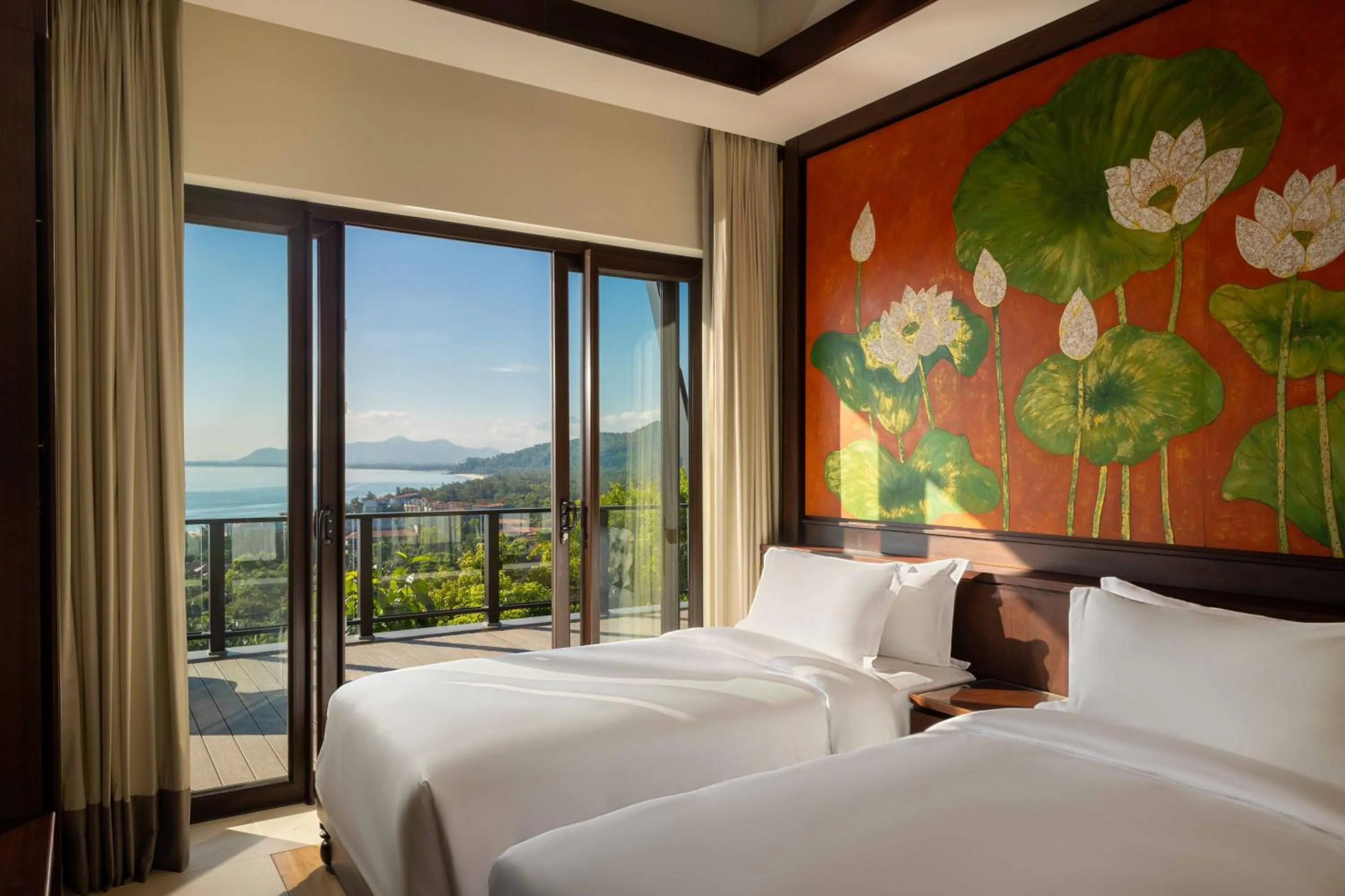 Natural landscape, Bed in Banyan Tree Lang Co