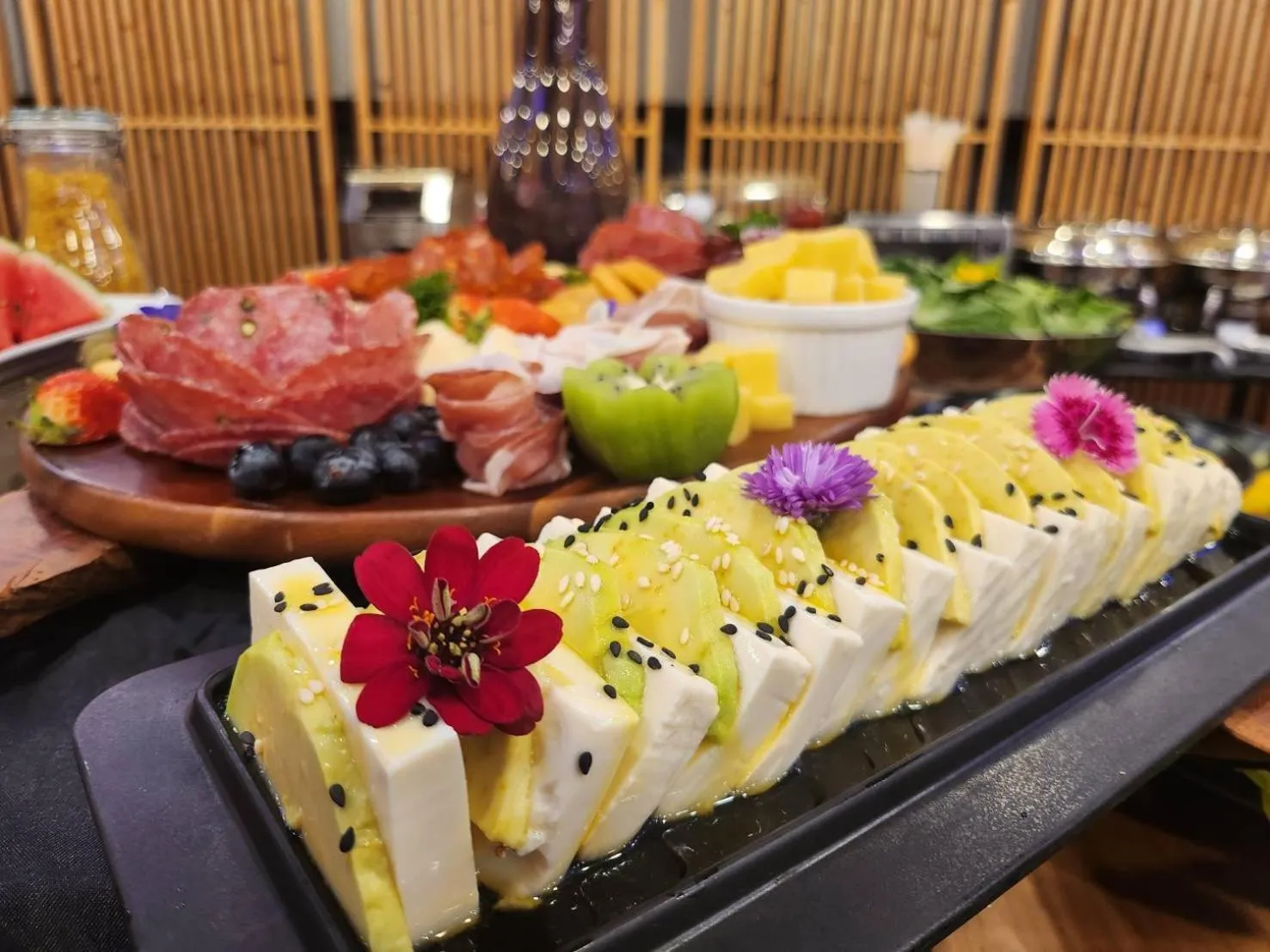 Buffet breakfast in Arize Hotel Sukhumvit