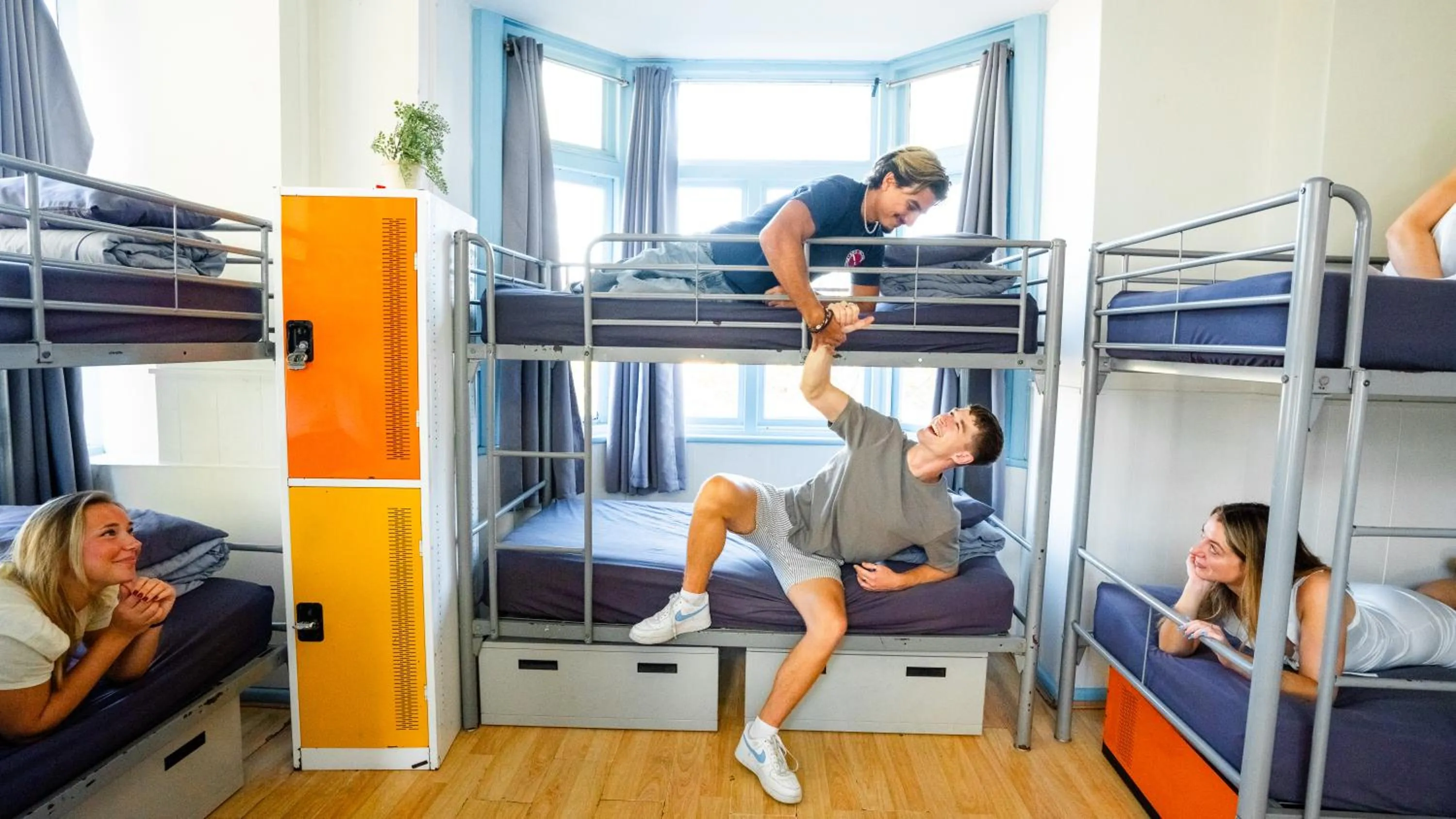 Bed in Mad Monkey Bayswater