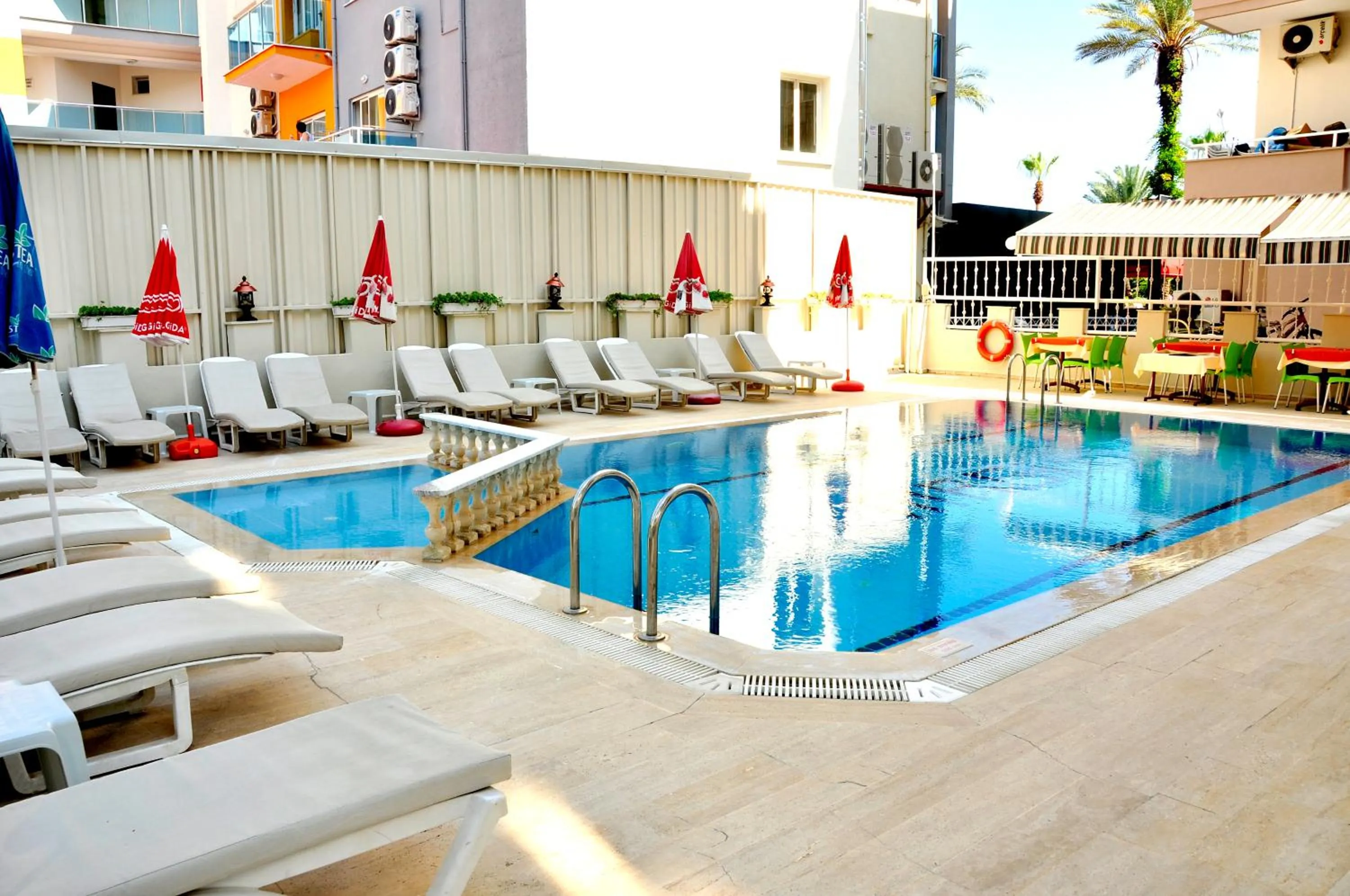 Swimming pool in Magi Apart Hotel