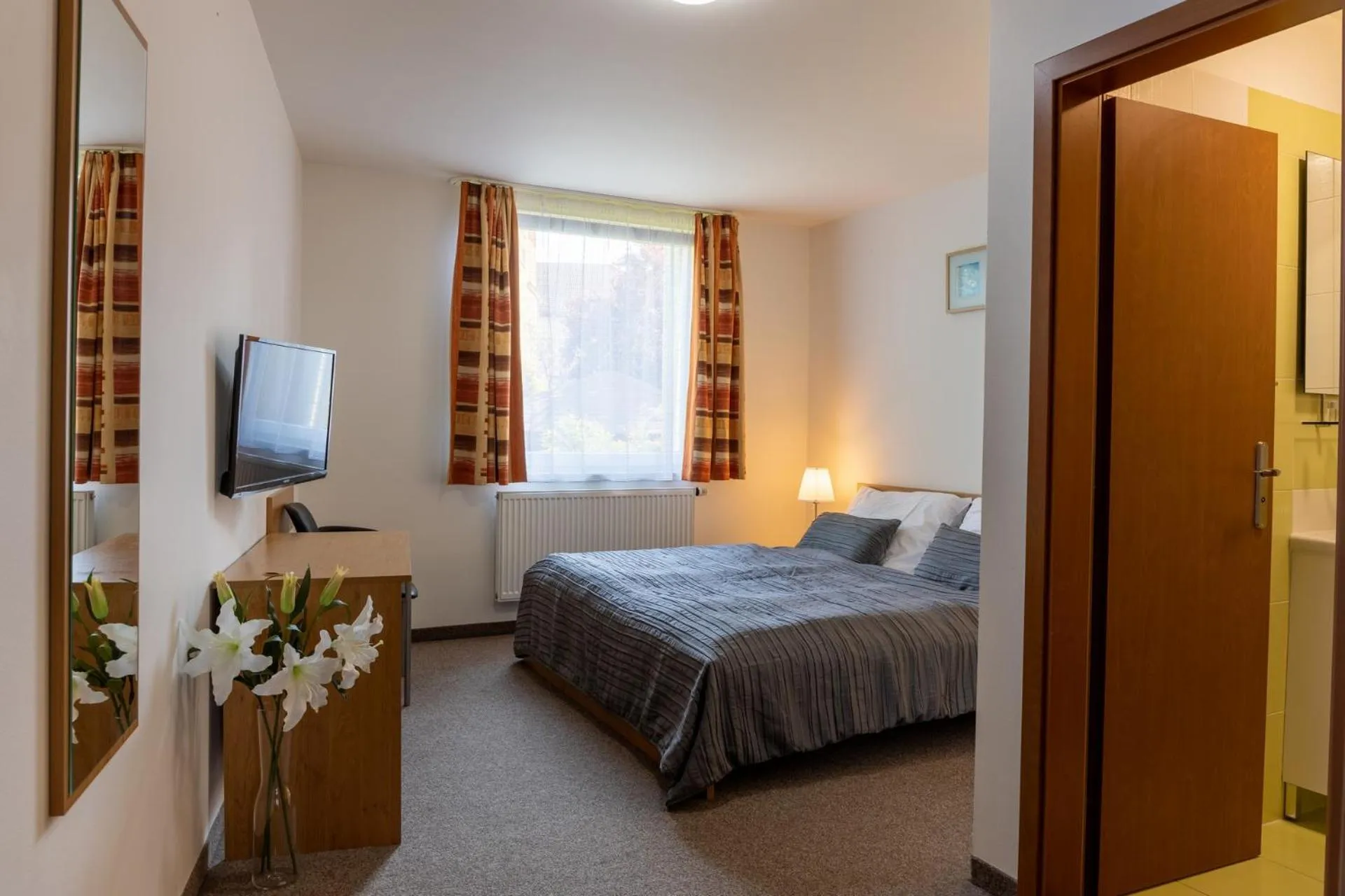 Bedroom, Bed in Hotel Kanarek