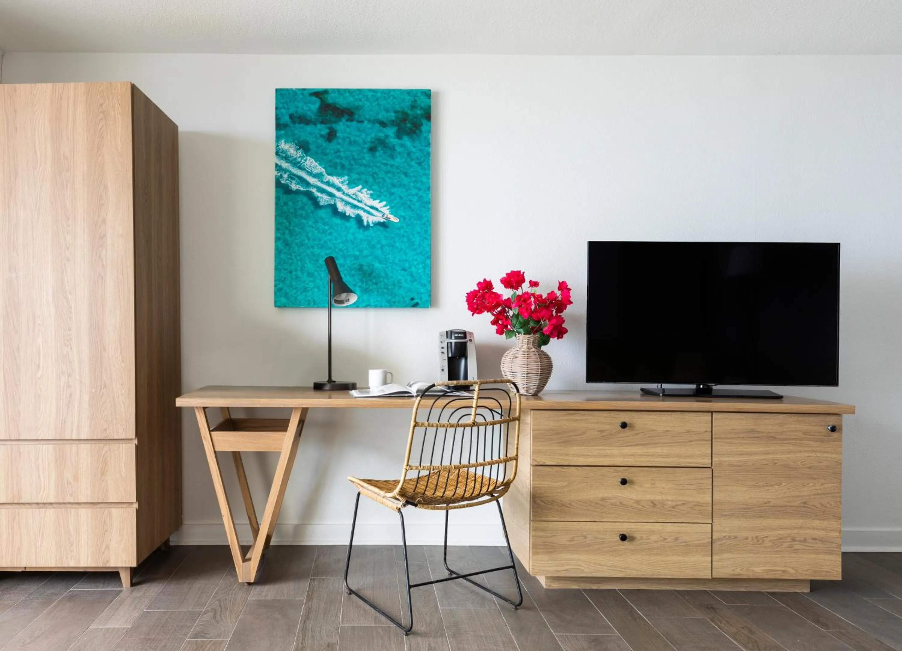 Seating area in Amara Cay Resort