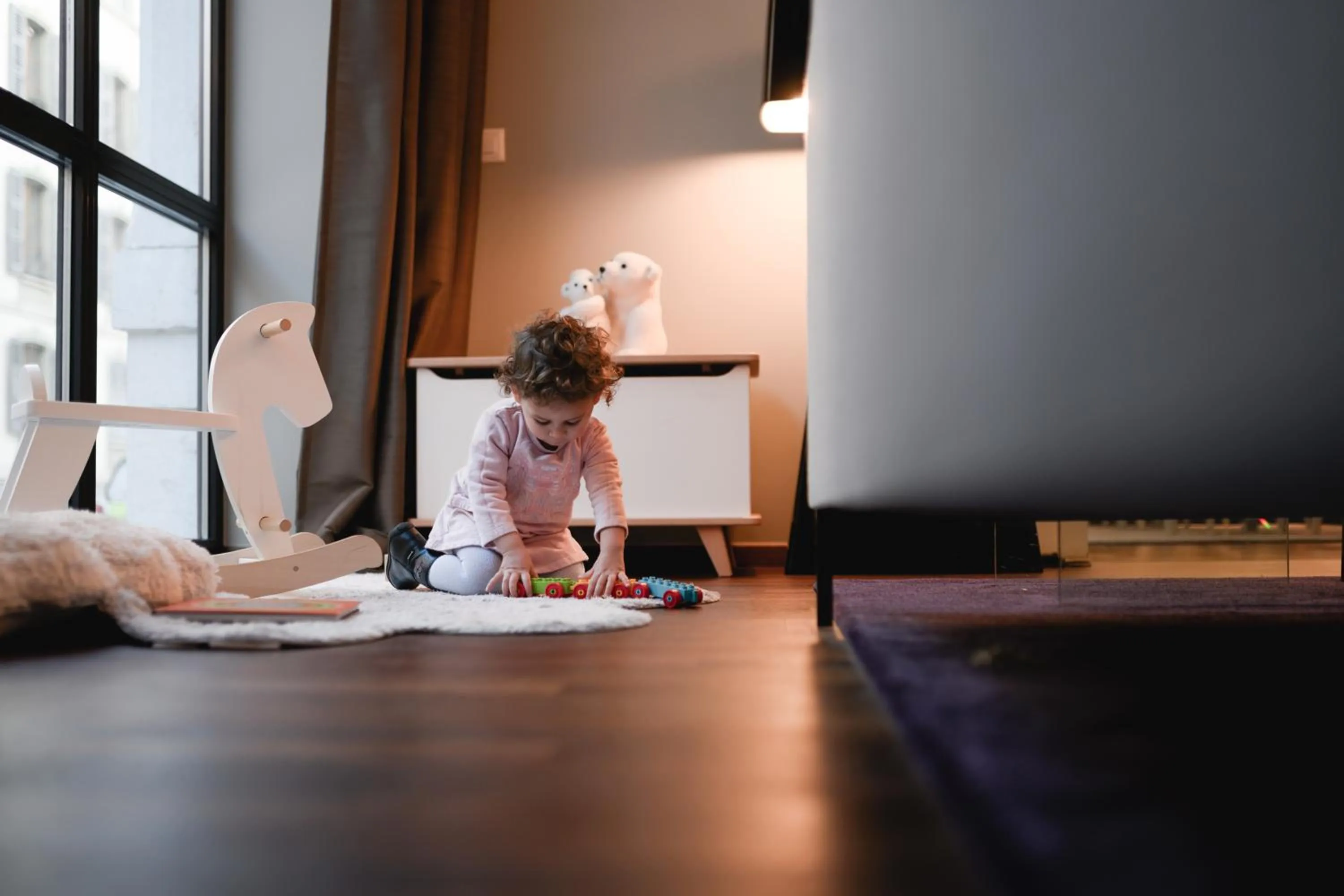 children in Swiss Luxury Apartments Geneva