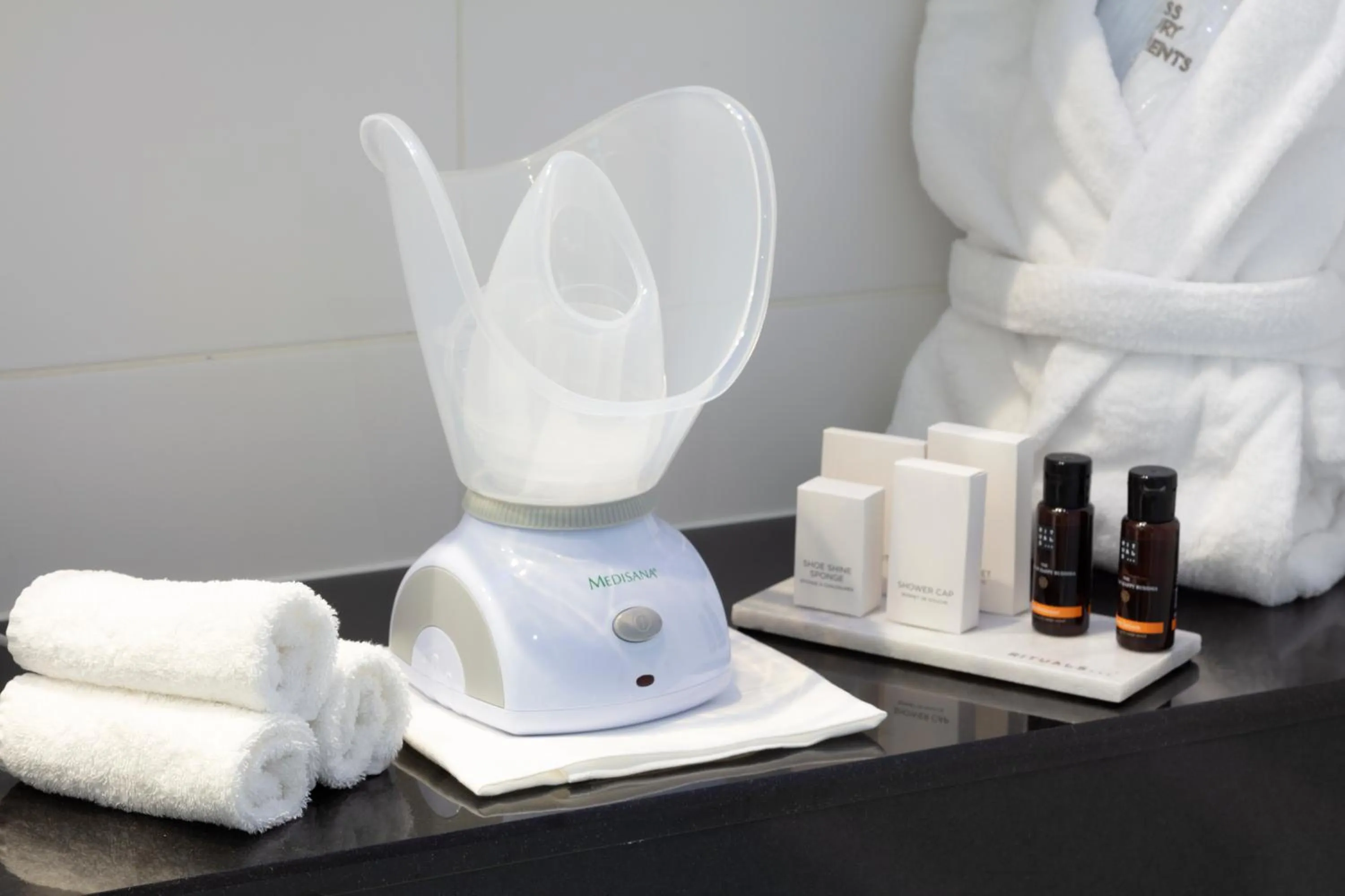 Bathroom in Swiss Luxury Apartments Geneva