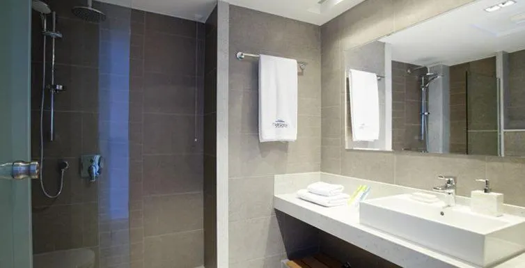 Bathroom in Margarita Sea Side Hotel