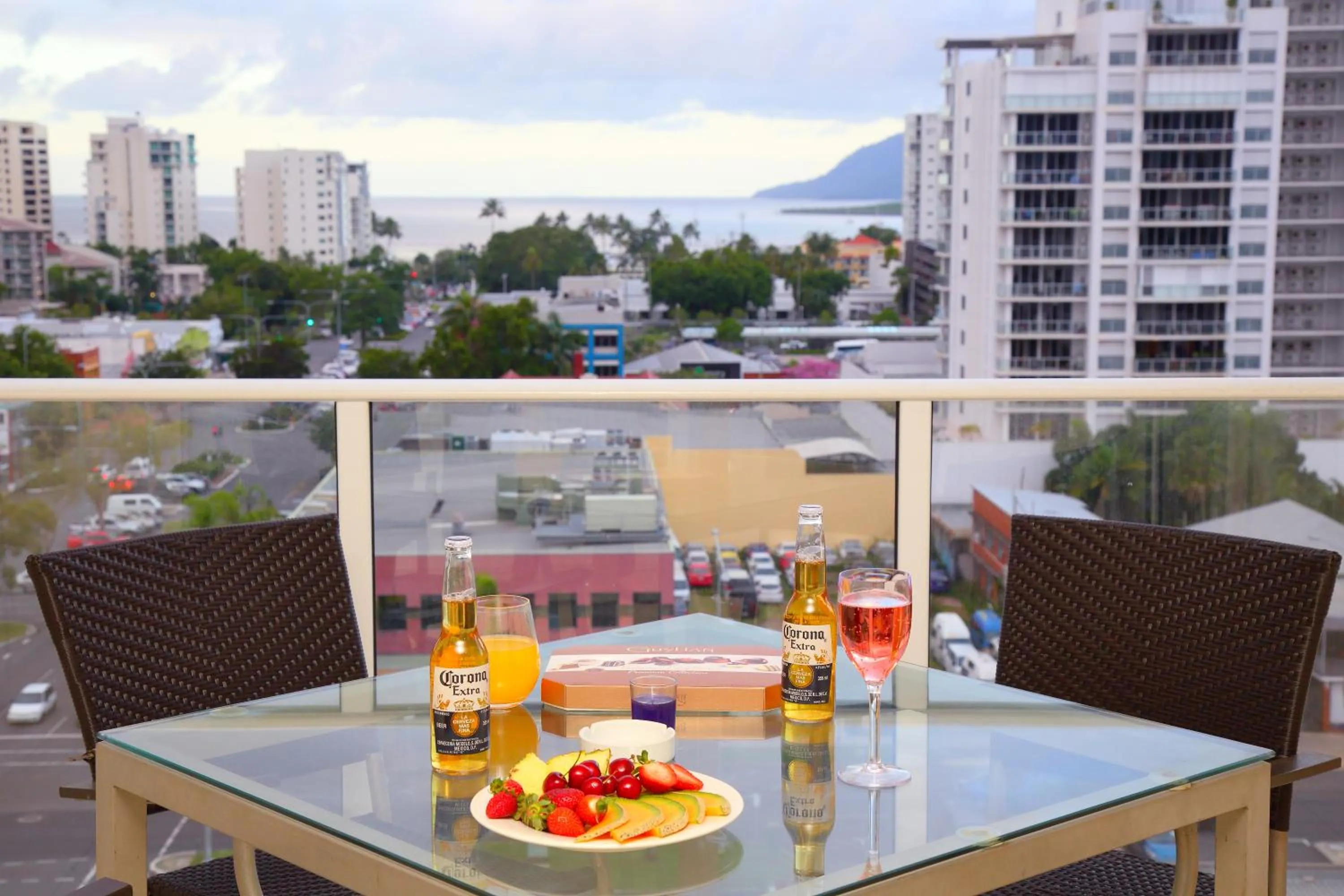 Balcony/Terrace in Cairns Central Plaza Apartment Hotel Official