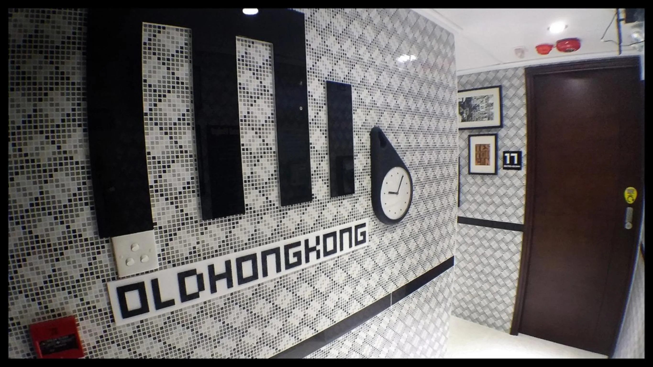 Decorative detail, Property Logo/Sign in Micro Hotel