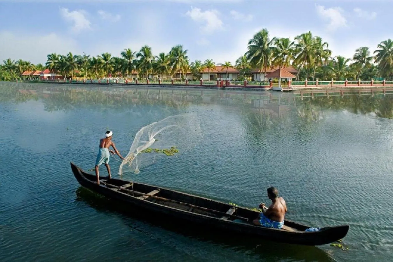 Natural landscape in Kalathil Lake Resort