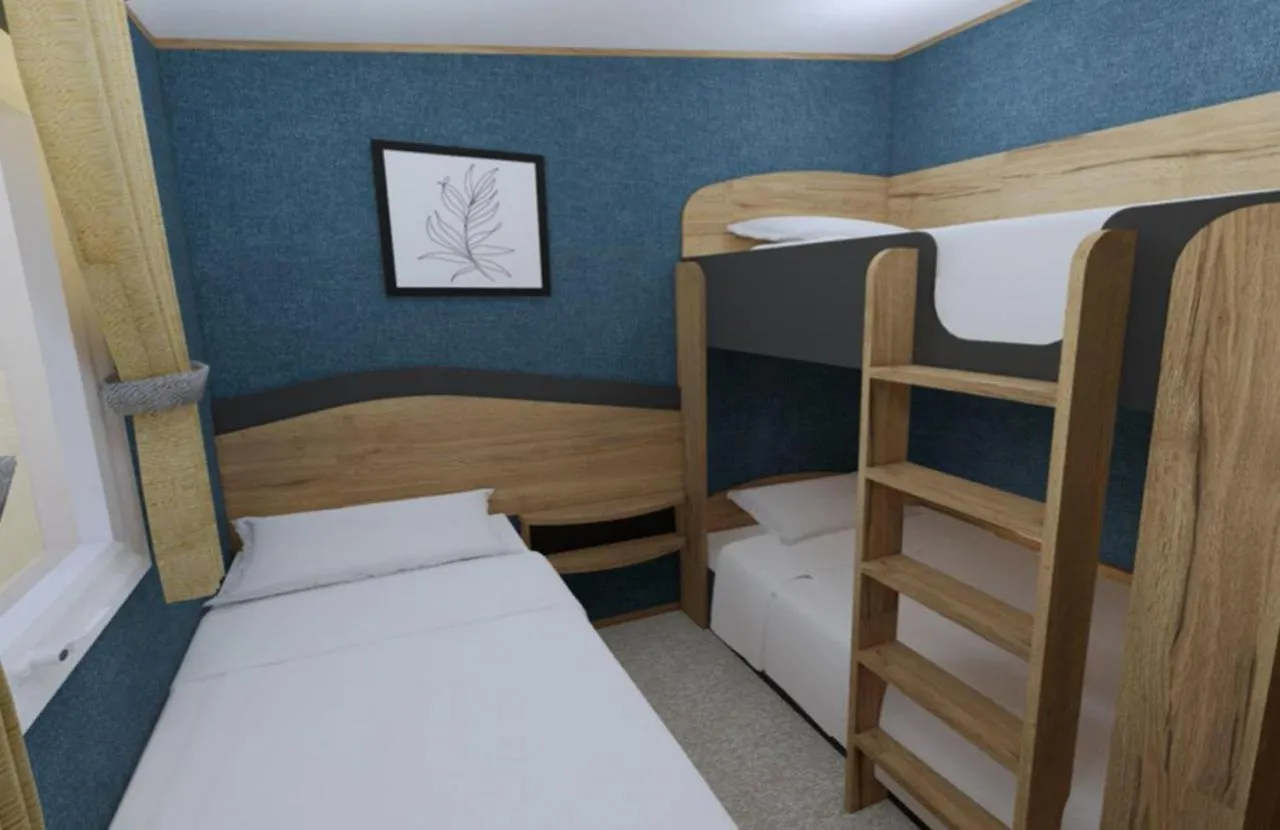 Bedroom, Bed in Mill Rythe Coastal Village