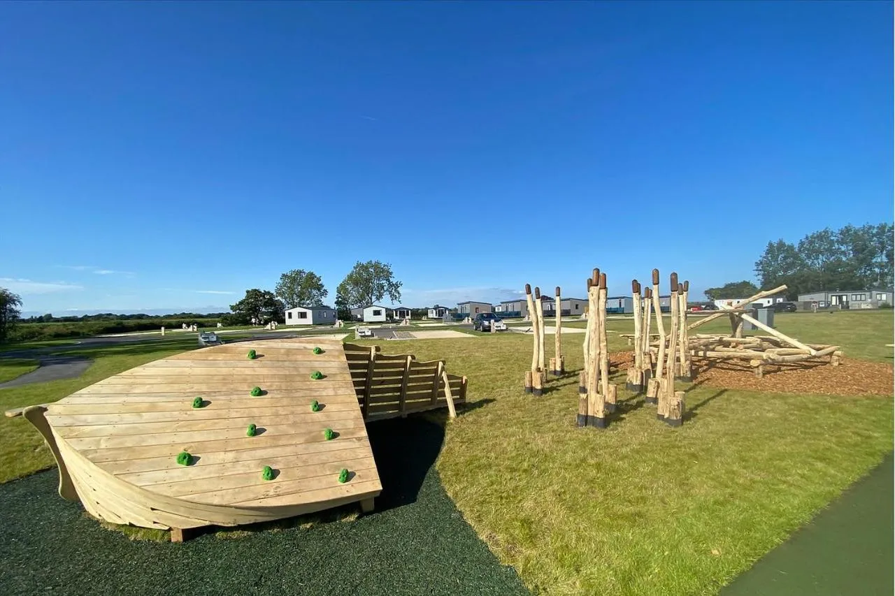 Children play ground in Mill Rythe Coastal Village