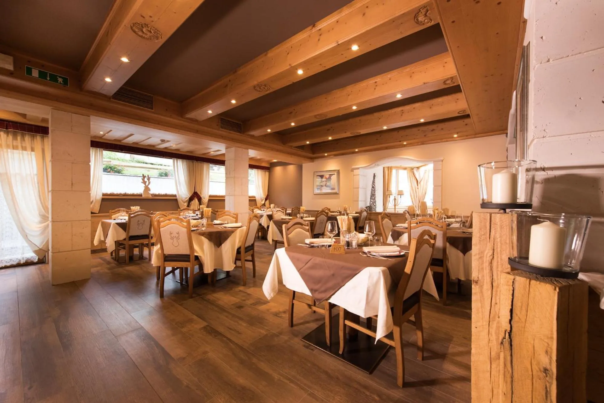 Restaurant/places to eat in Hotel Patrizia Dolomites Glamour