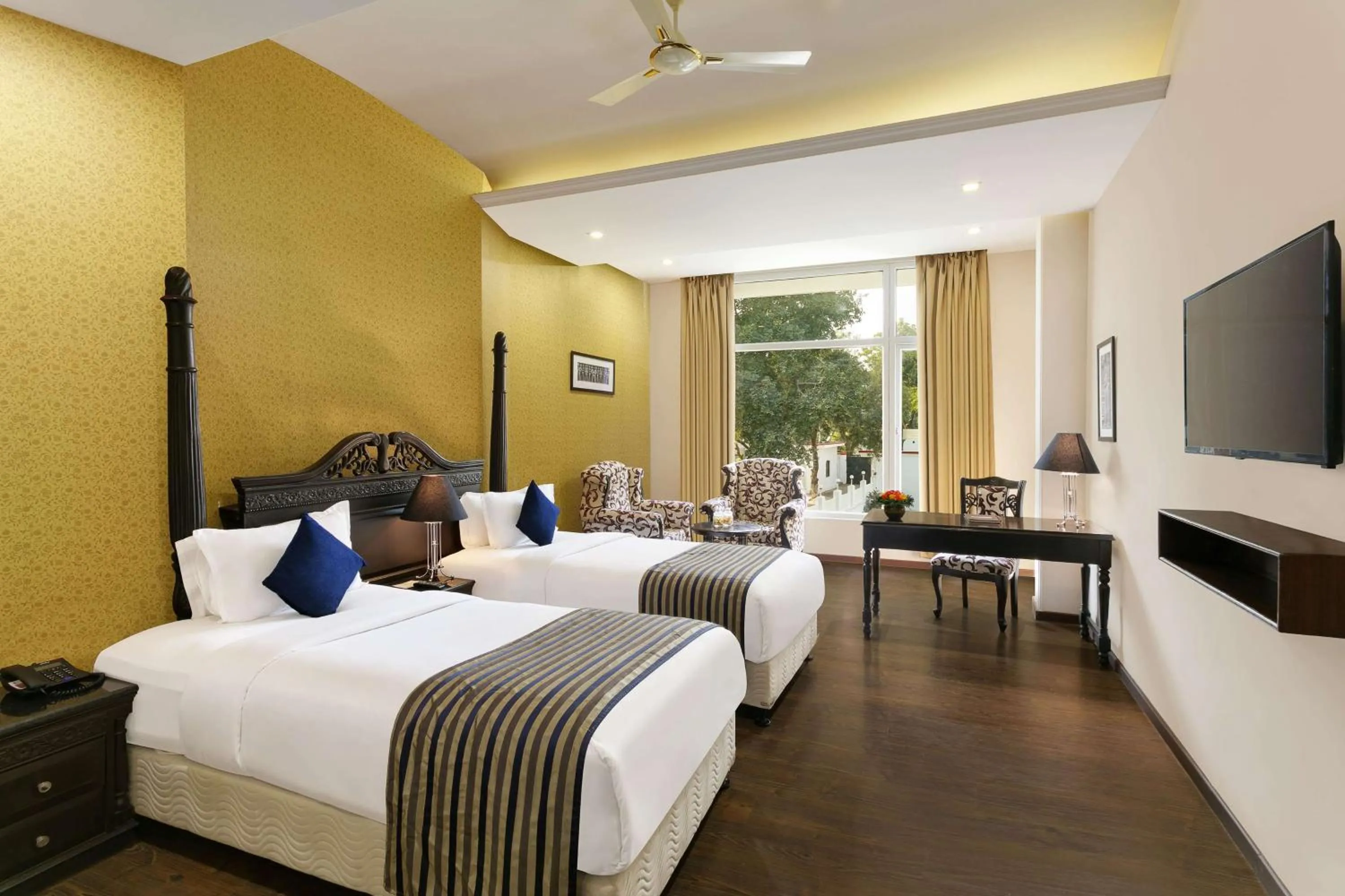 Photo of the whole room, Bed in Ramada Khajuraho