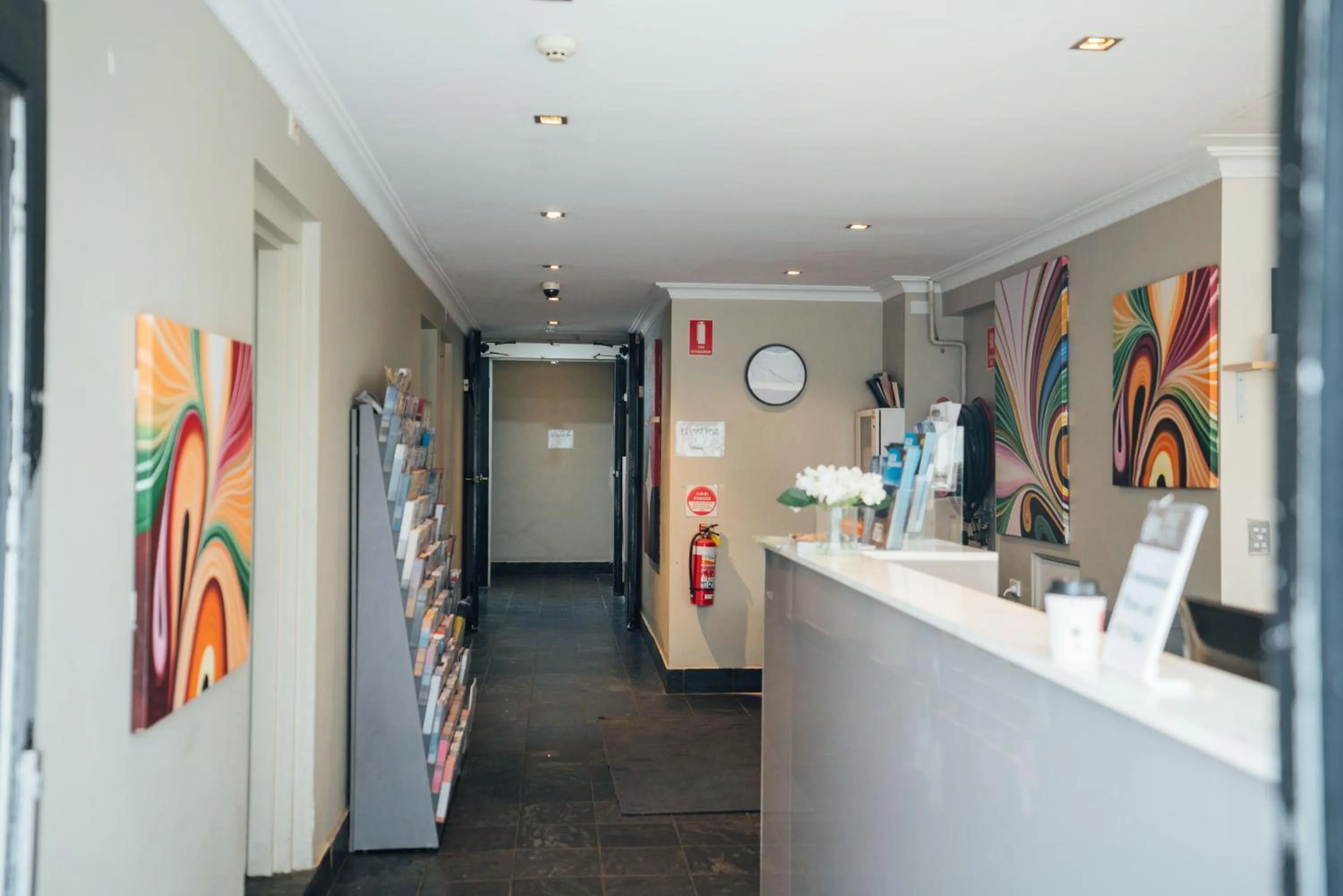 Lobby or reception in UNO Hotel Sydney