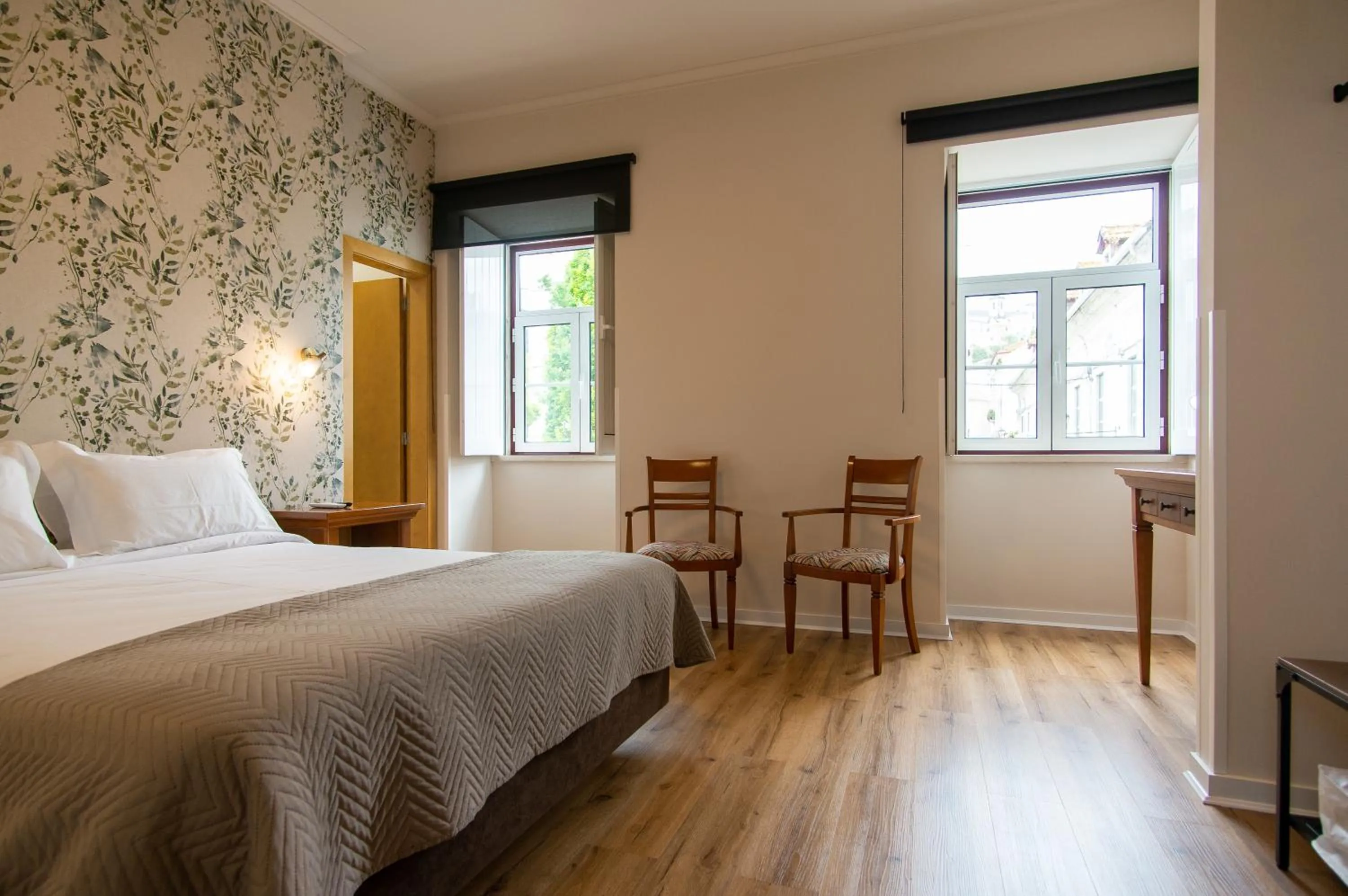 Bed in Hotel Vitória